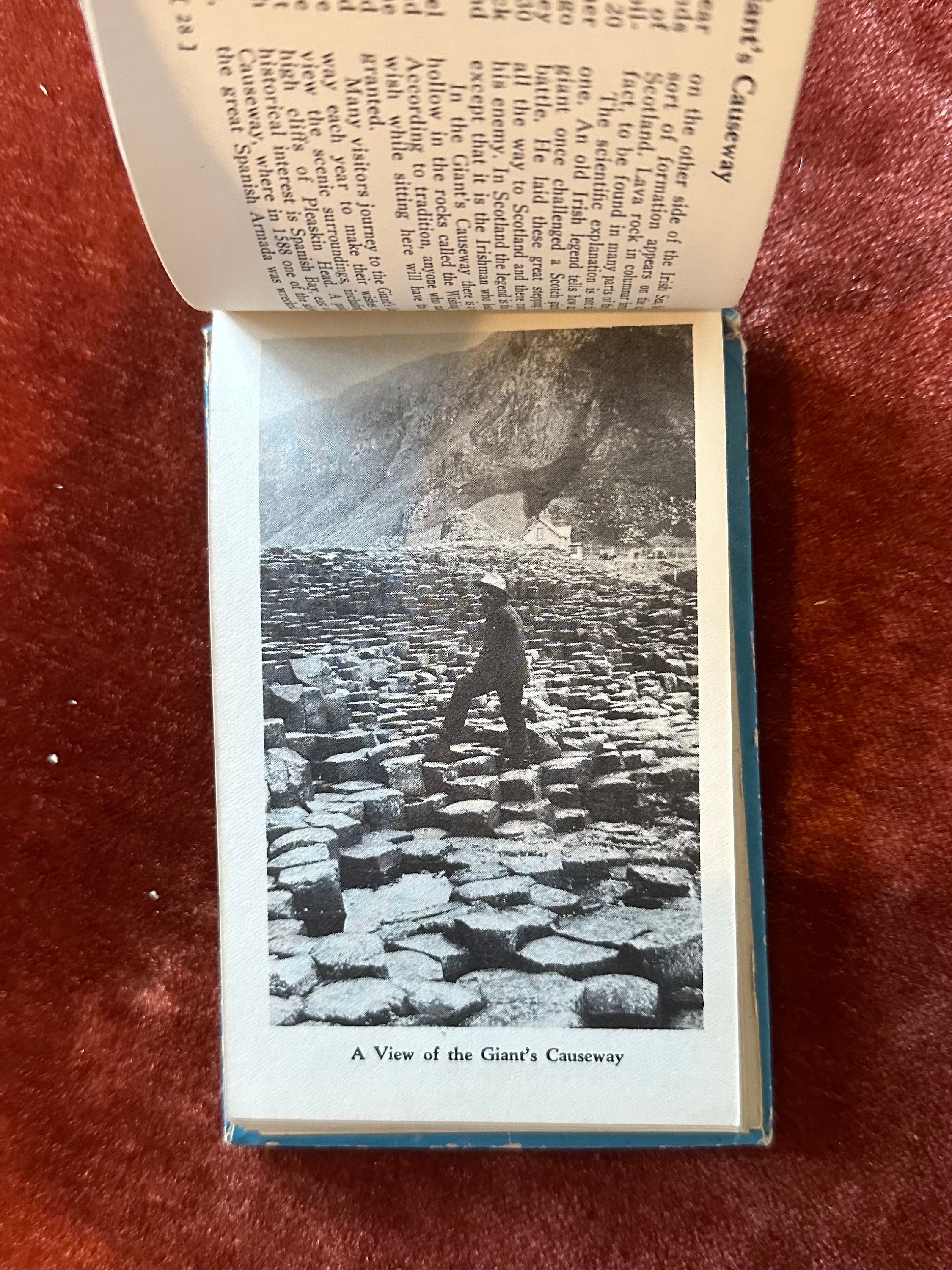 Vintage 1938 Wonders of the World A Guide Book Illustrated News Photos Mini Hardcover Book by Rense Kolvoord