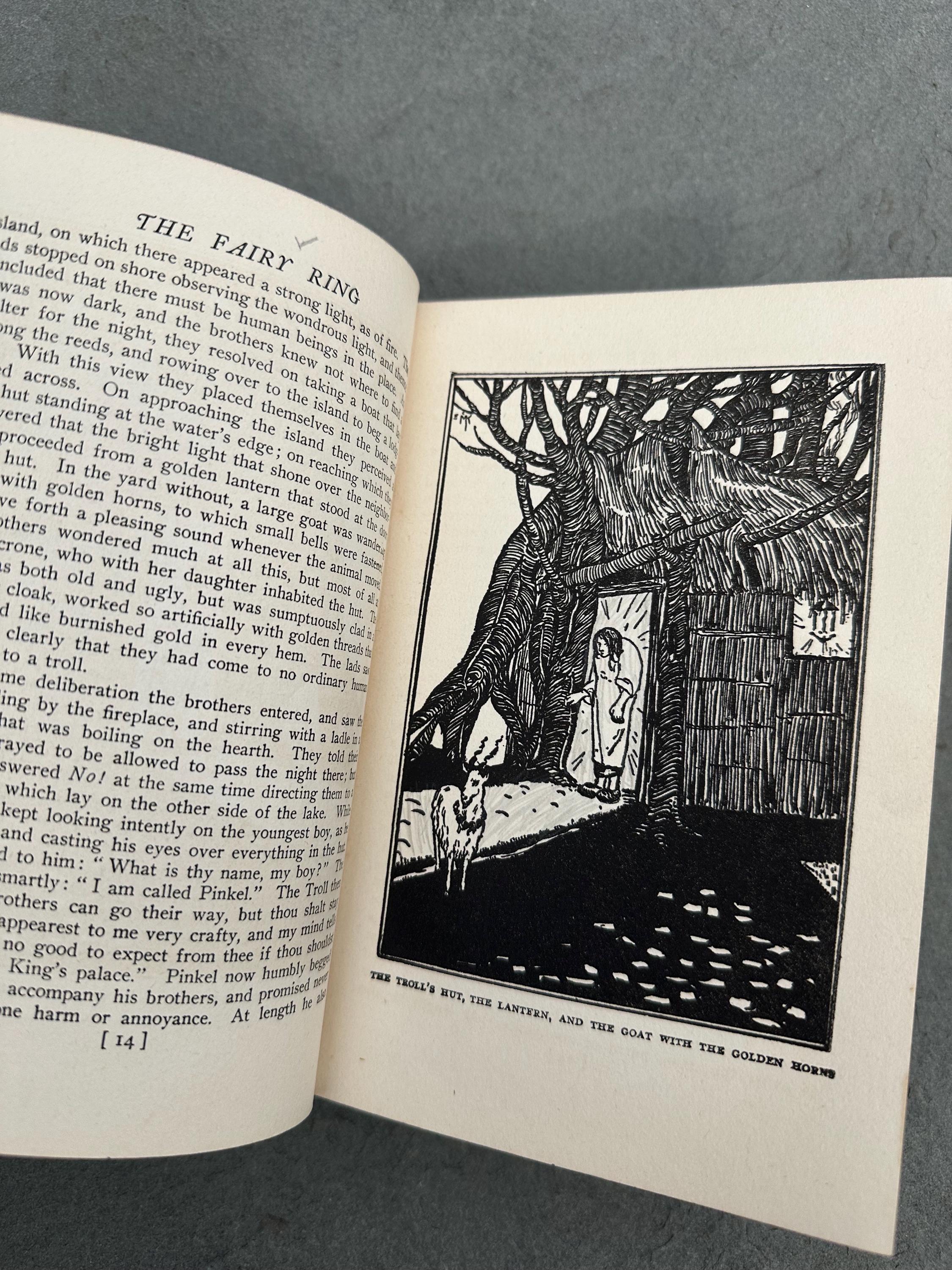 Antique 1906 1910 Fairy Stories Every Child Should Know Hardcover Illustrated Book Fourth Series | Illustrated by Elizabeth MacKinstry