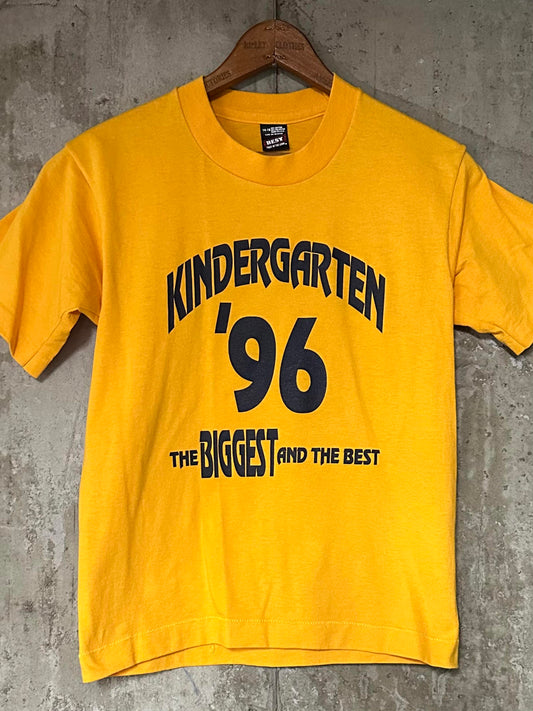 1996 Kindergarten "The Biggest and the Best" Single Stitch Tee
