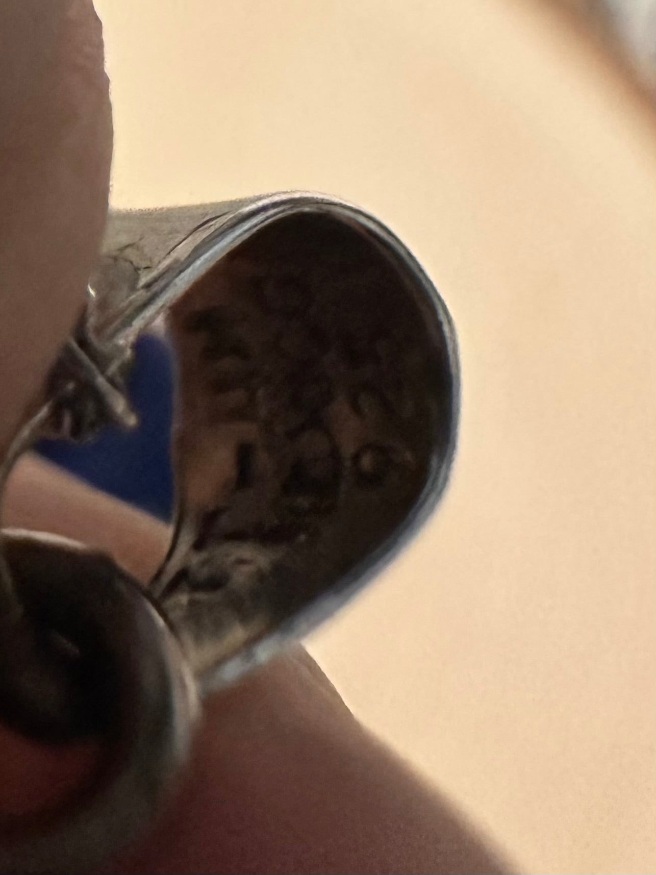 Vintage Signed Taxco TT-44 Mexico Sterling Silver Puffy Oval Locket Pendant Necklace