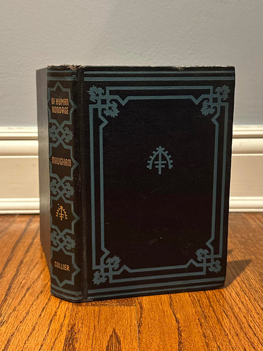 Antique 1915 Of Human Bondage by W. Somerset Maugham Hardcover Book