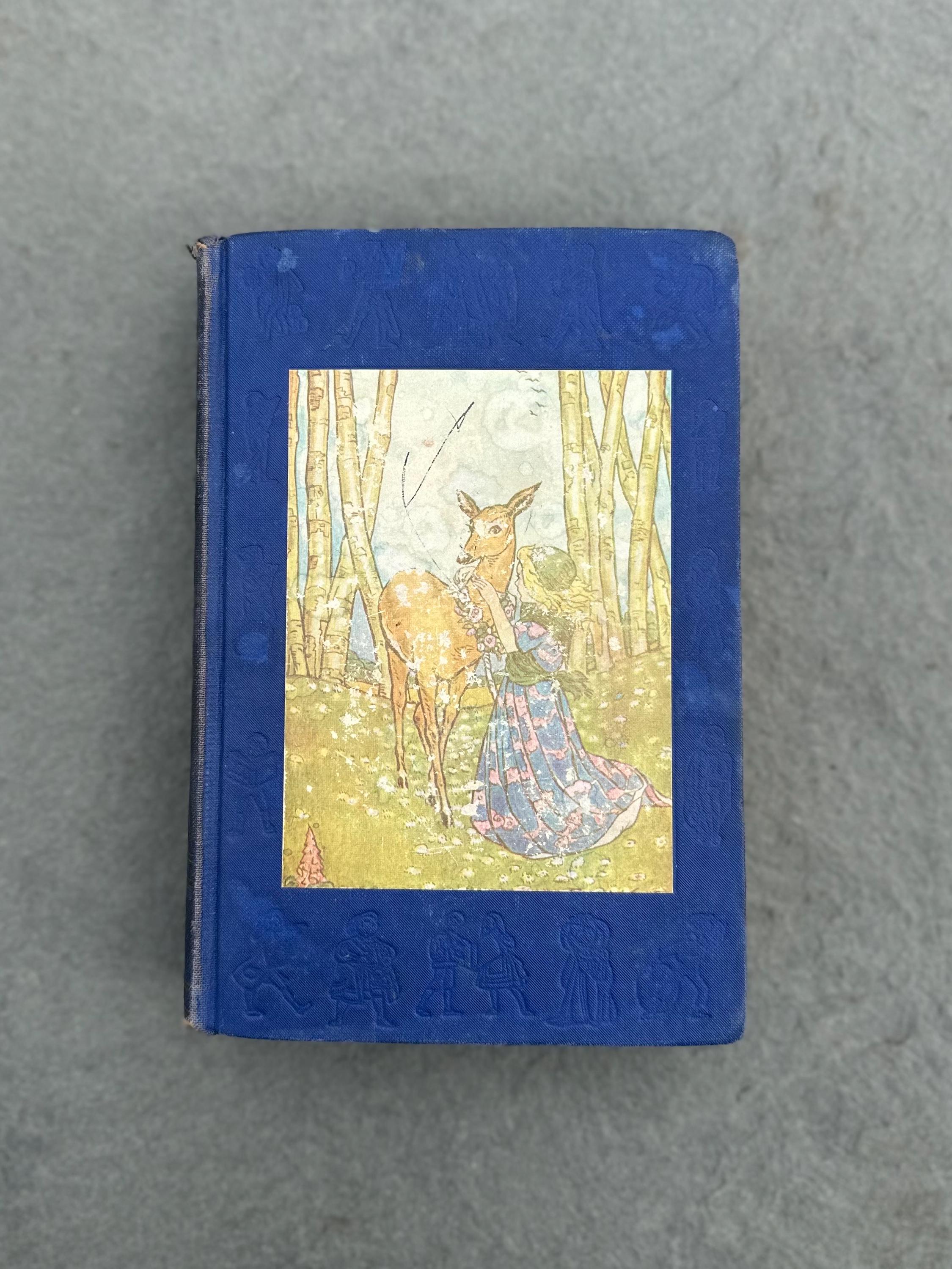Antique 1906 1910 Fairy Stories Every Child Should Know Hardcover Illustrated Book Fourth Series | Illustrated by Elizabeth MacKinstry