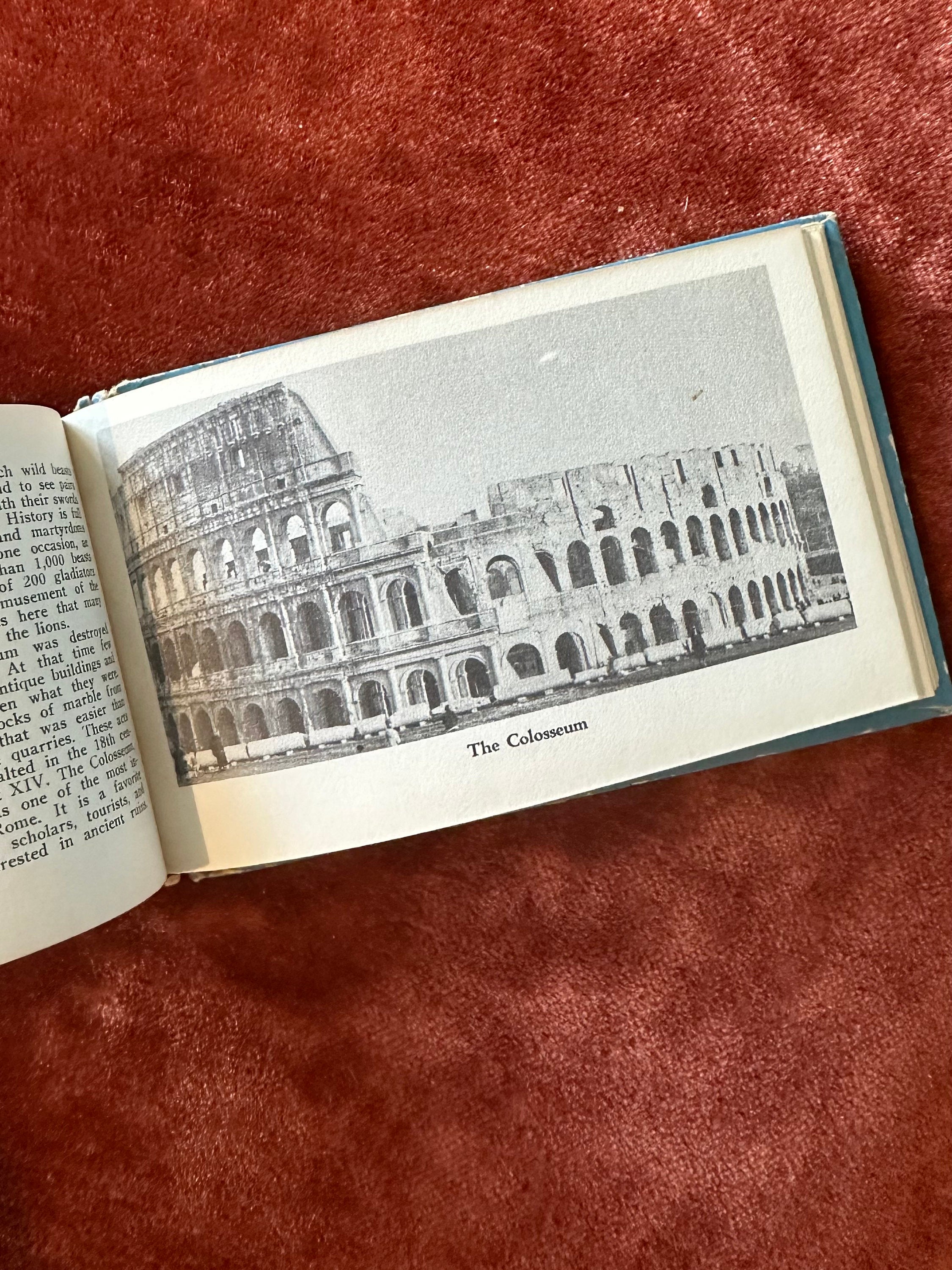 Vintage 1938 Wonders of the World A Guide Book Illustrated News Photos Mini Hardcover Book by Rense Kolvoord