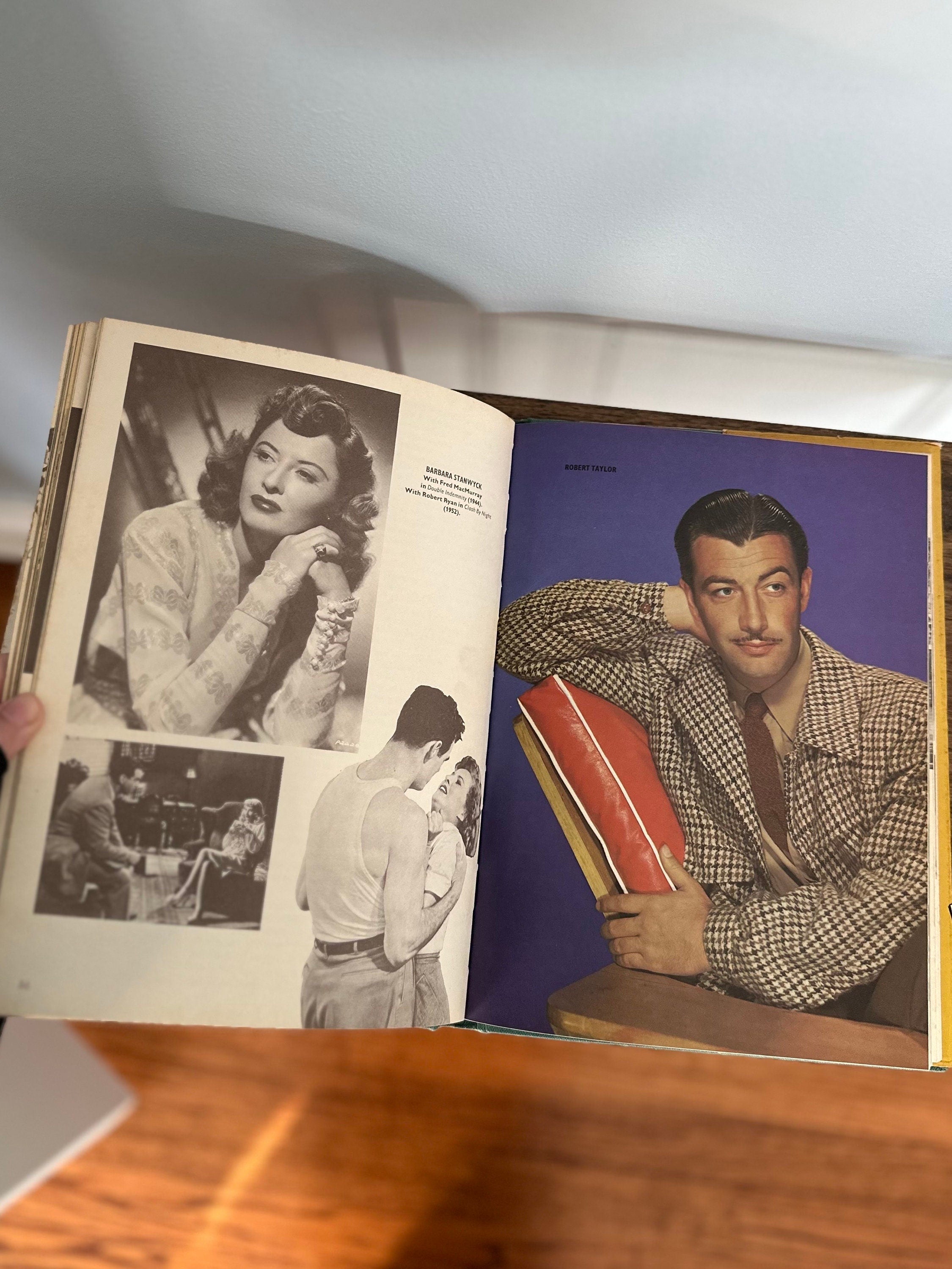 Vintage 1973 Gods & Goddesses of the Movies by John Kobal Hardcover Book with Original Dust Jacket | Old Hollywood Movie Stars