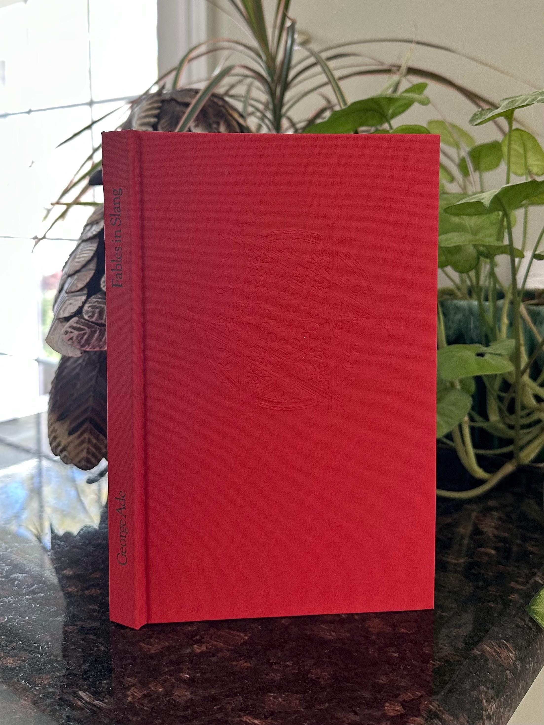Vintage 1972 George Ade Fables in Slang Hardcover Illustrated Book Limited Edition by Westvaco Corporation