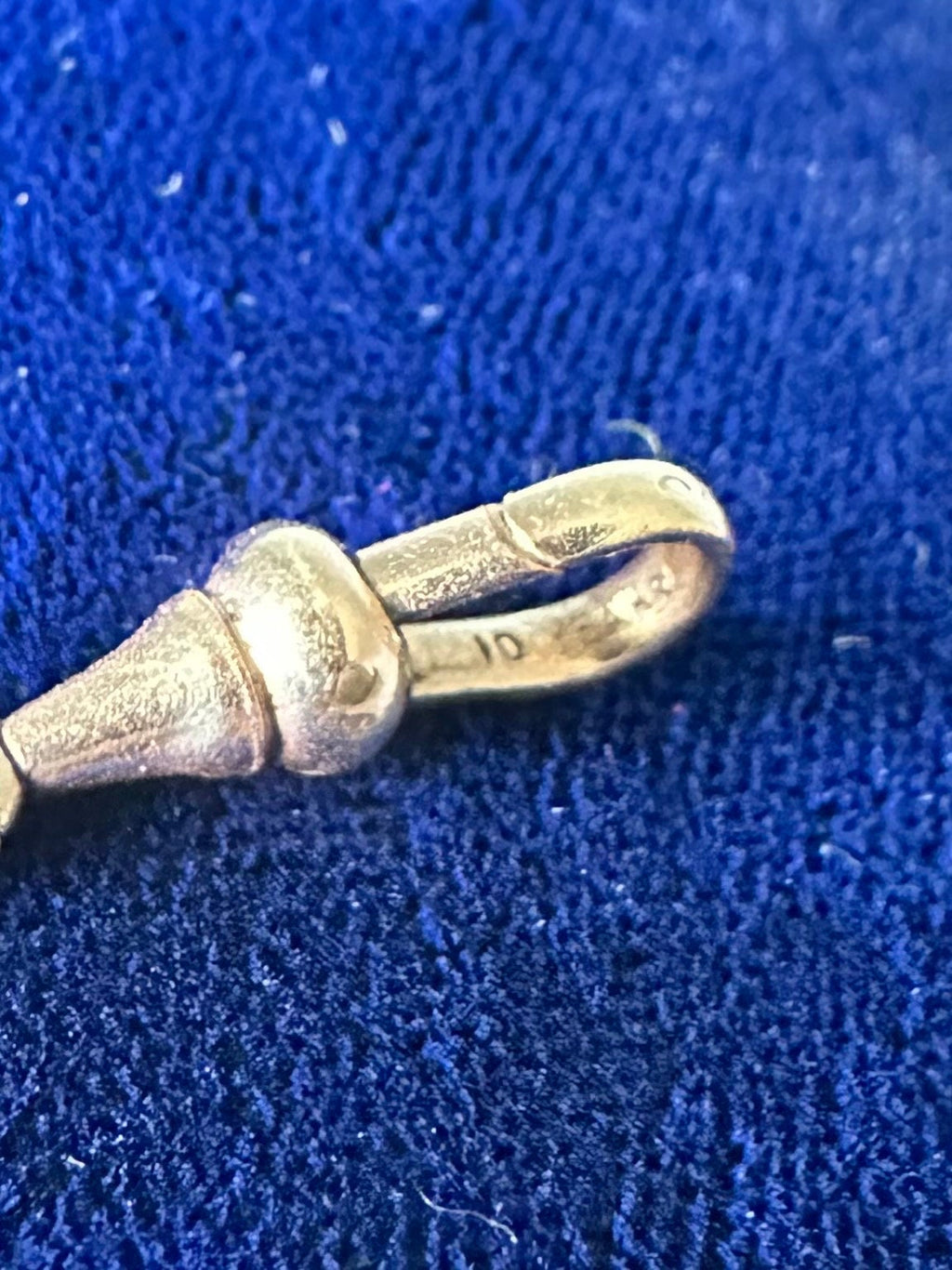 Long Victorian Antique Signed KEENE 12K Gold Filled Pocket Watch Chain 13.25”
