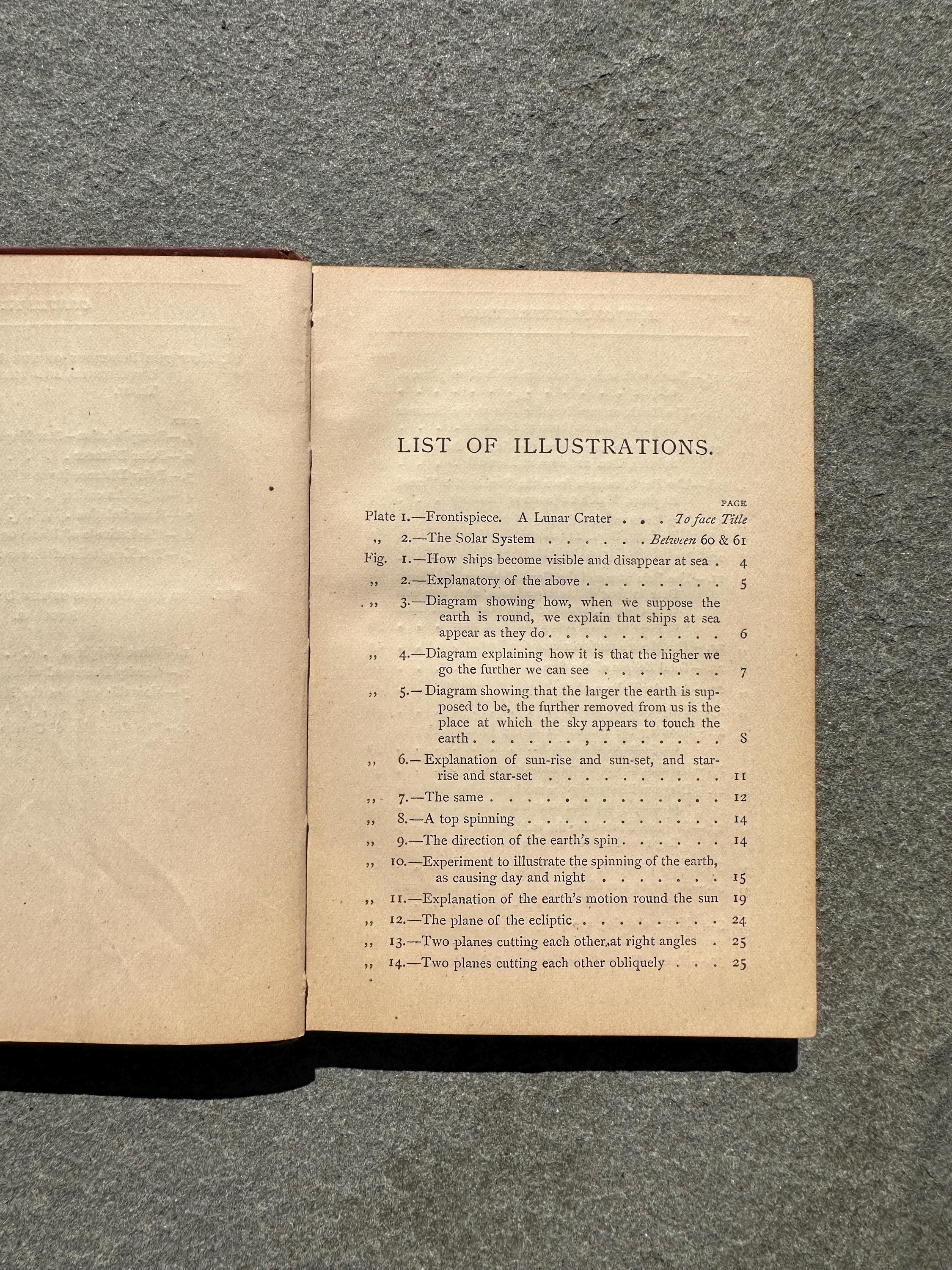 Antique 1877 Astronomy Science Primers Illustrated Hardcover Book by J. Norman Lockyer