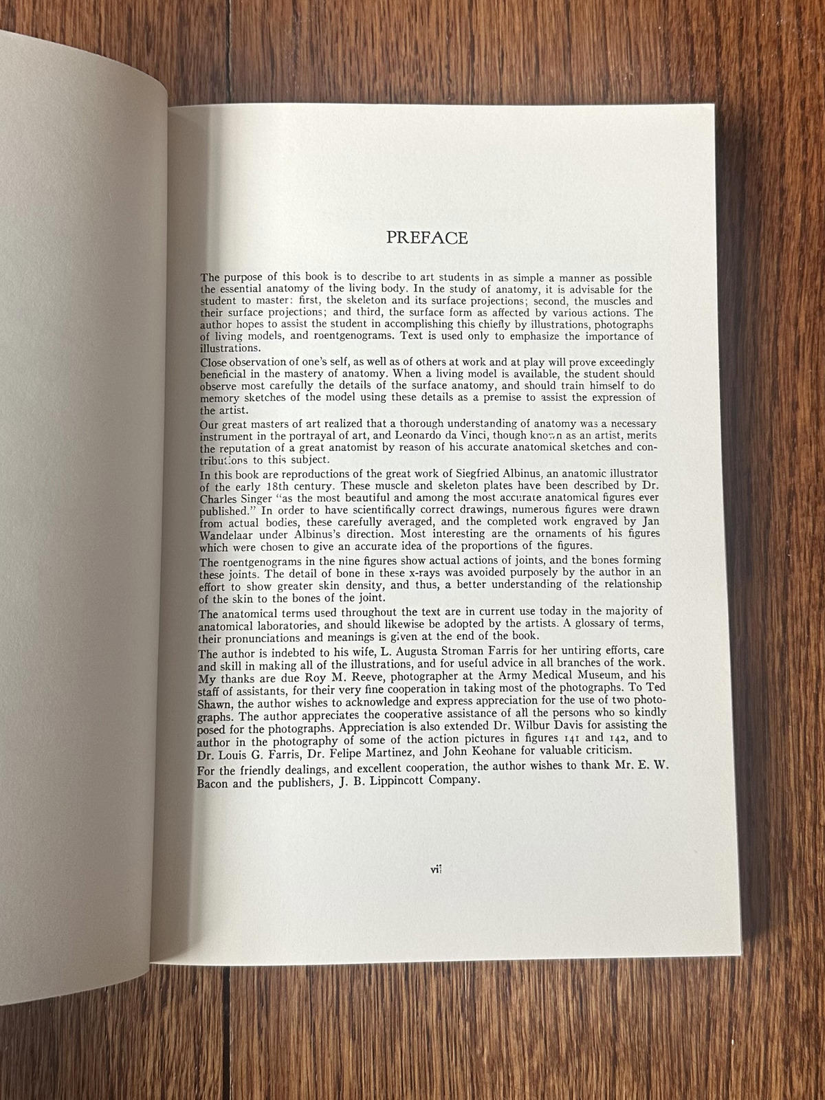 1961 Art Students' Anatomy by Edmond J. Farris Paperback Book Illustrated