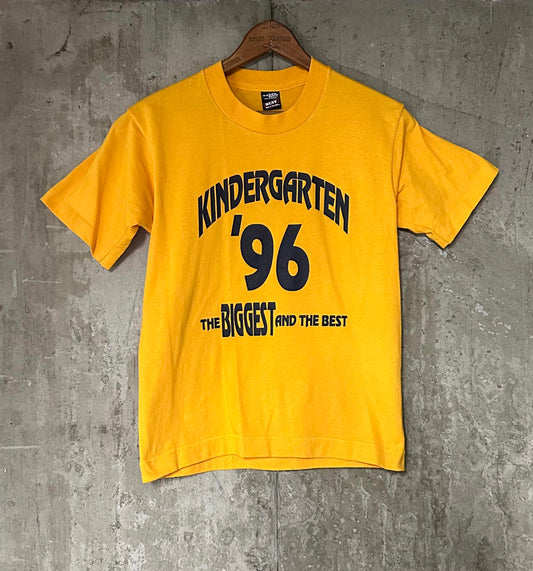 1996 Kindergarten "The Biggest and the Best" Single Stitch Tee