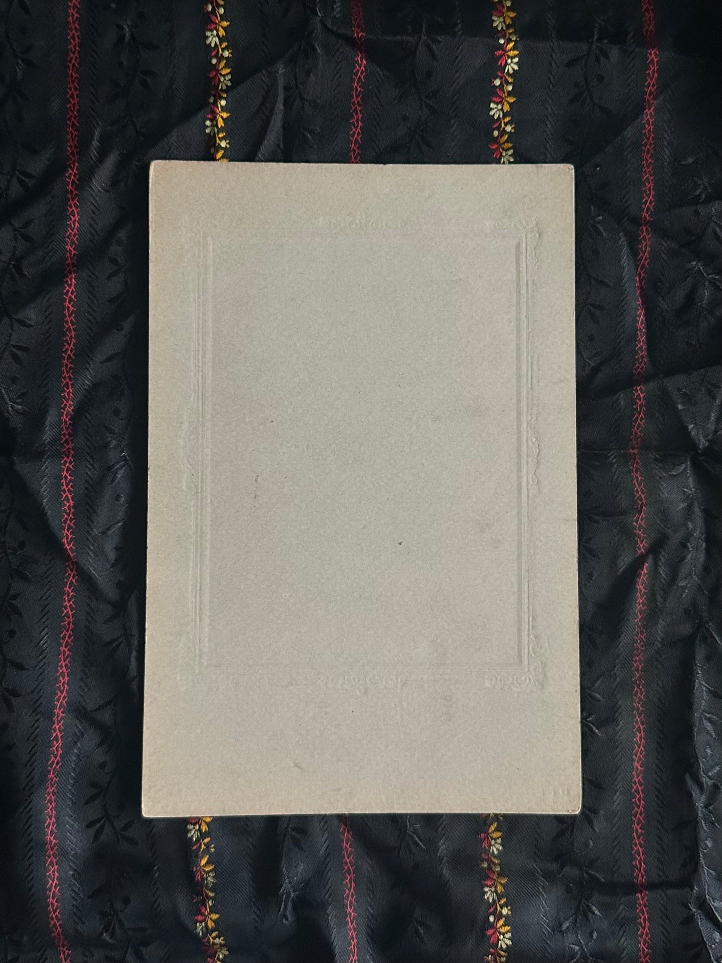 Antique Late 1800s Cabinet Card Portrait of Older Woman