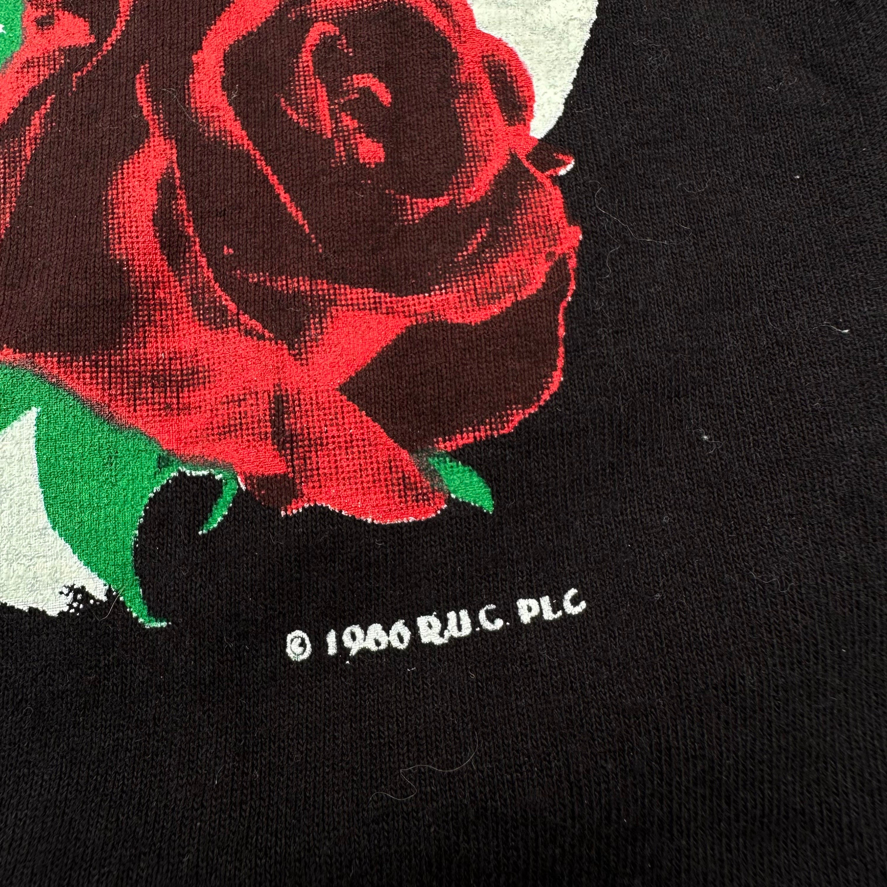 Vintage 1986 Phantom of the Opera Single Stitch 80s Anvil Black T-Shirt Tee