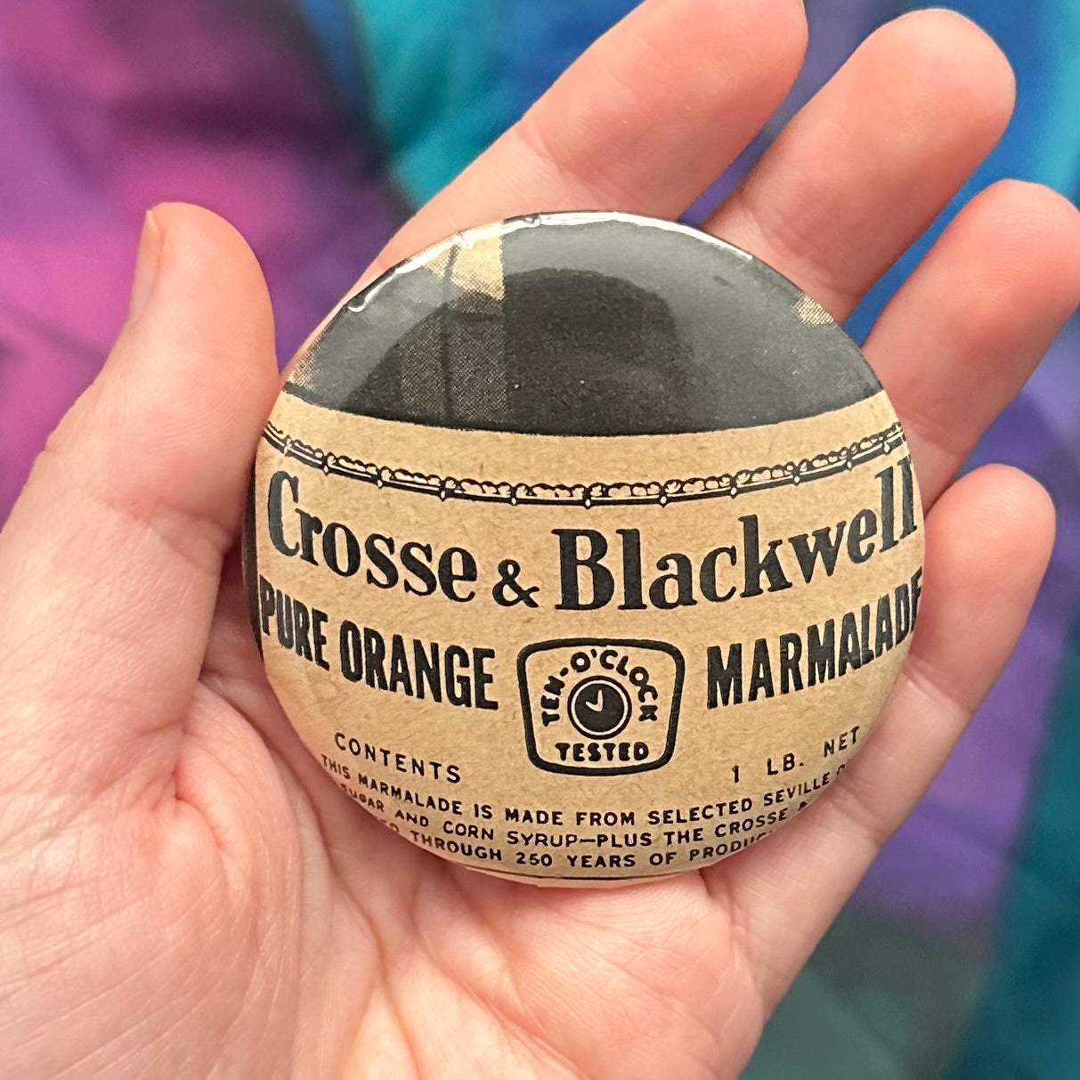 Pick One! Assorted Handmade Pinback Button Pins | October 1958 Family Circle Magazine