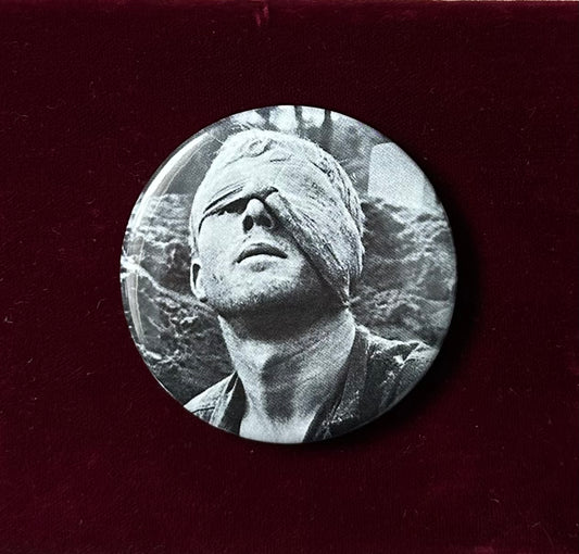 Wounded Thomas Cole Vietnam War Button Pin