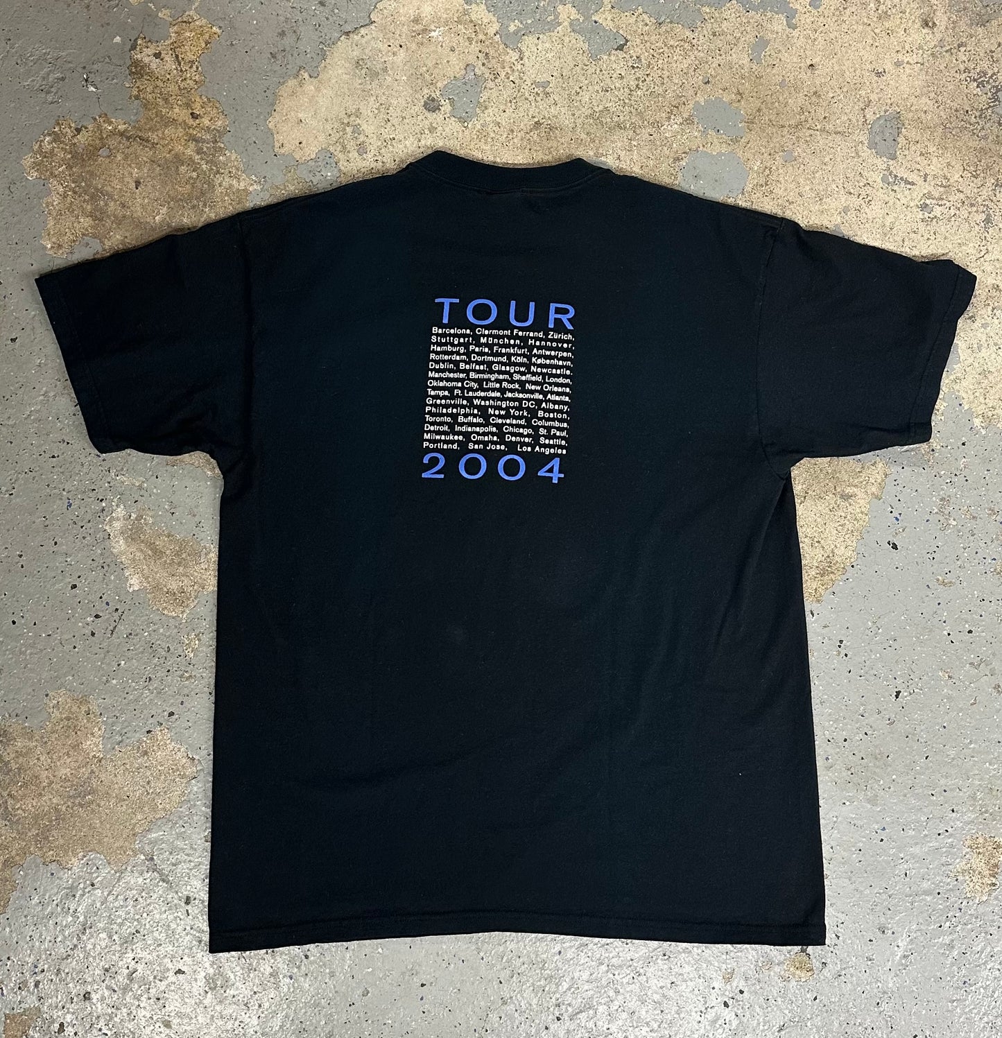 2004 Eric Clapton World Tour Tee