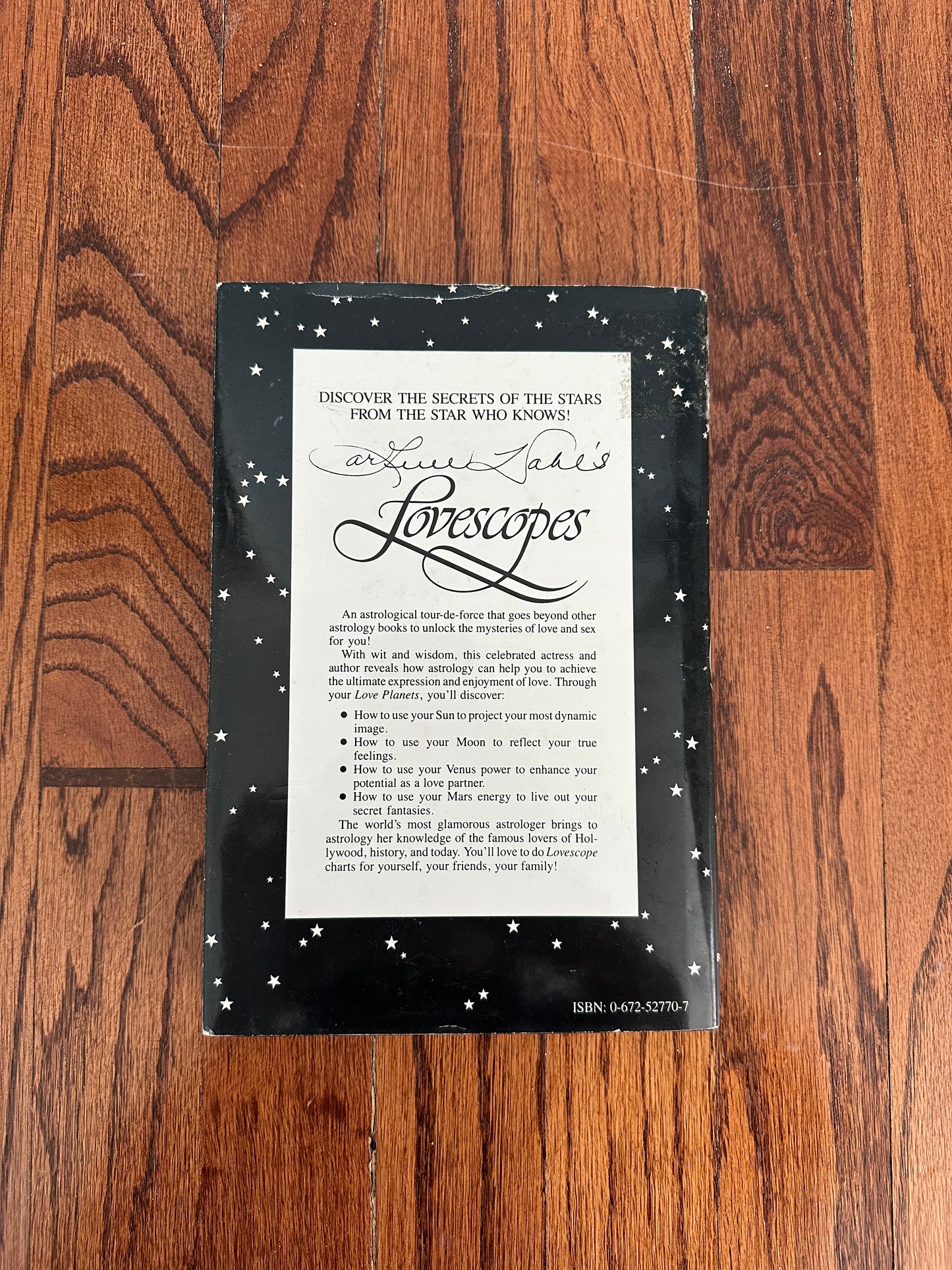 1983 Lovescopes by Arlene Dahl Hardcover Book with Dust Jacket | Signed by Author