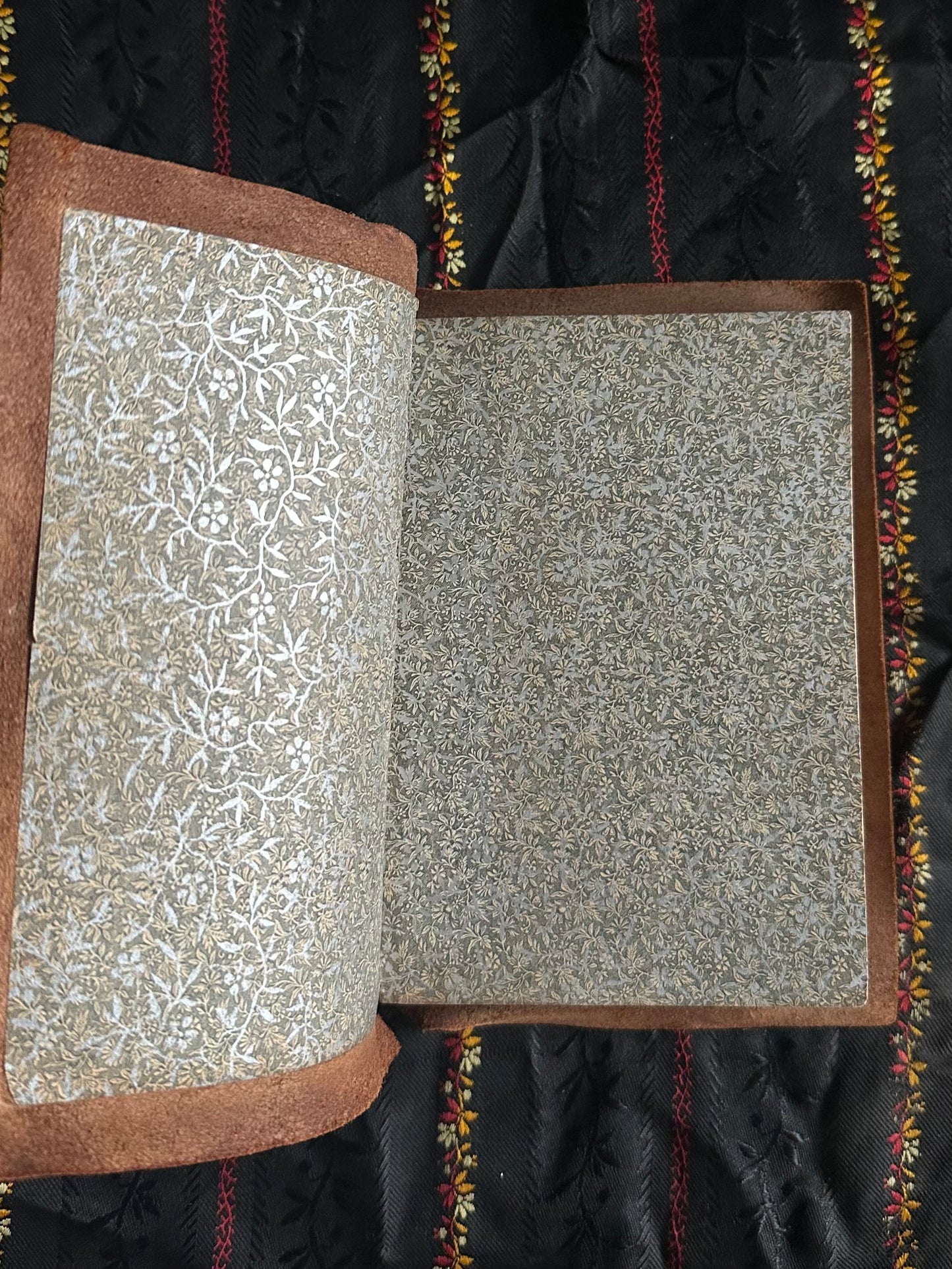 Antique Early 1900s Evangeline Burnt Leather Bound Book