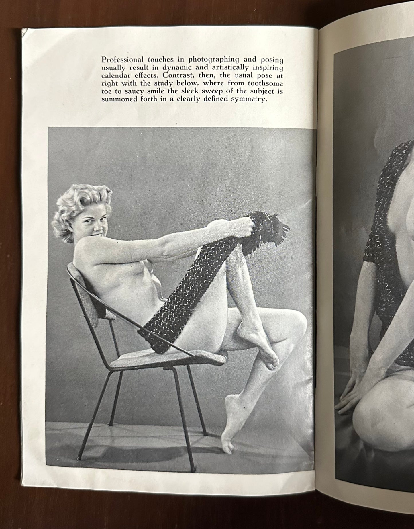 1950s Modelette Model Studies for Artists No. 4 Booklet Nude Study