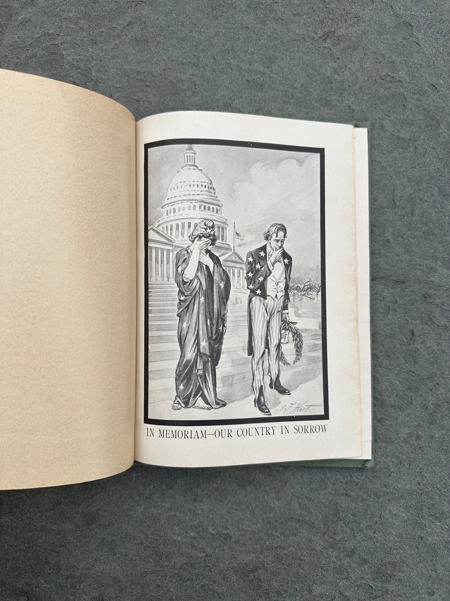 Antique 1913 Horrors of Tornado, Flood, and Fire Salesman Copy Memorial Edition Hardcover Book