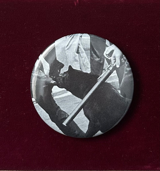 Police Dog Birmingham Alabama 1963 Button Pin
