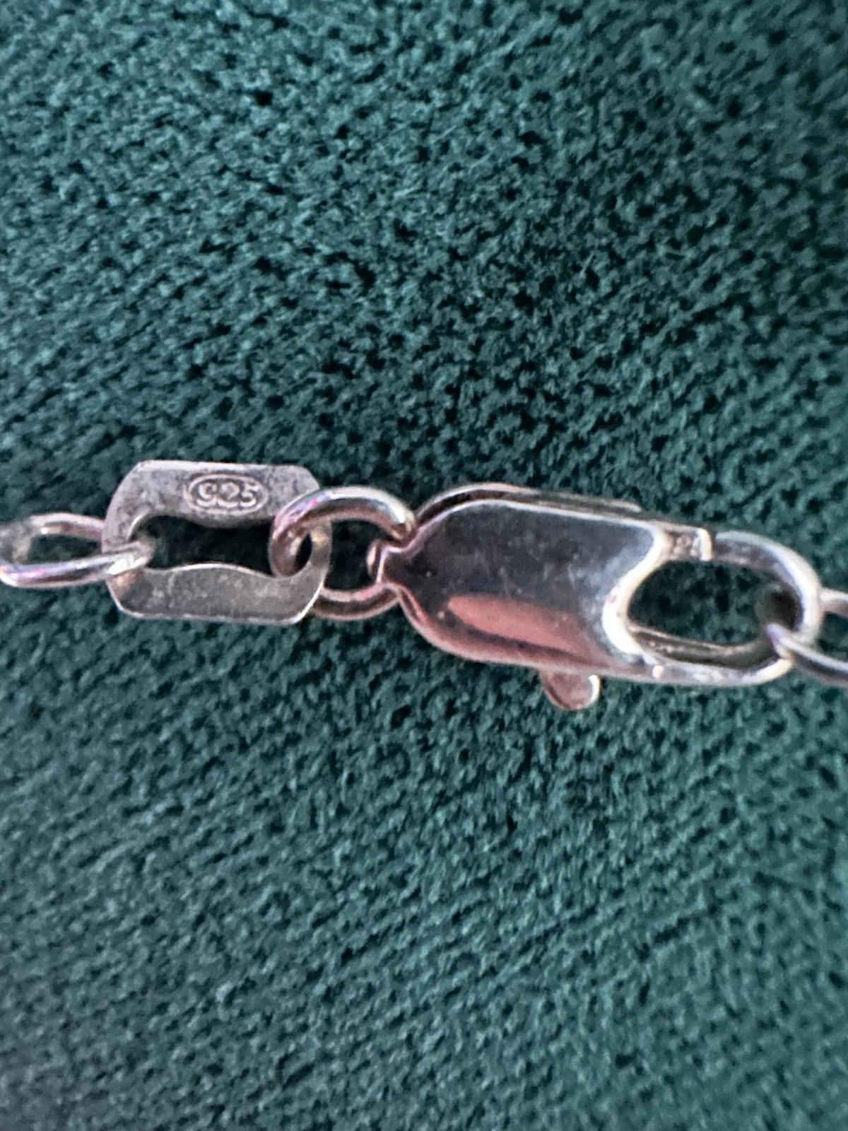 Vintage Sterling Silver Celtic Knot Irish Shamrock Pendant Necklace 16"