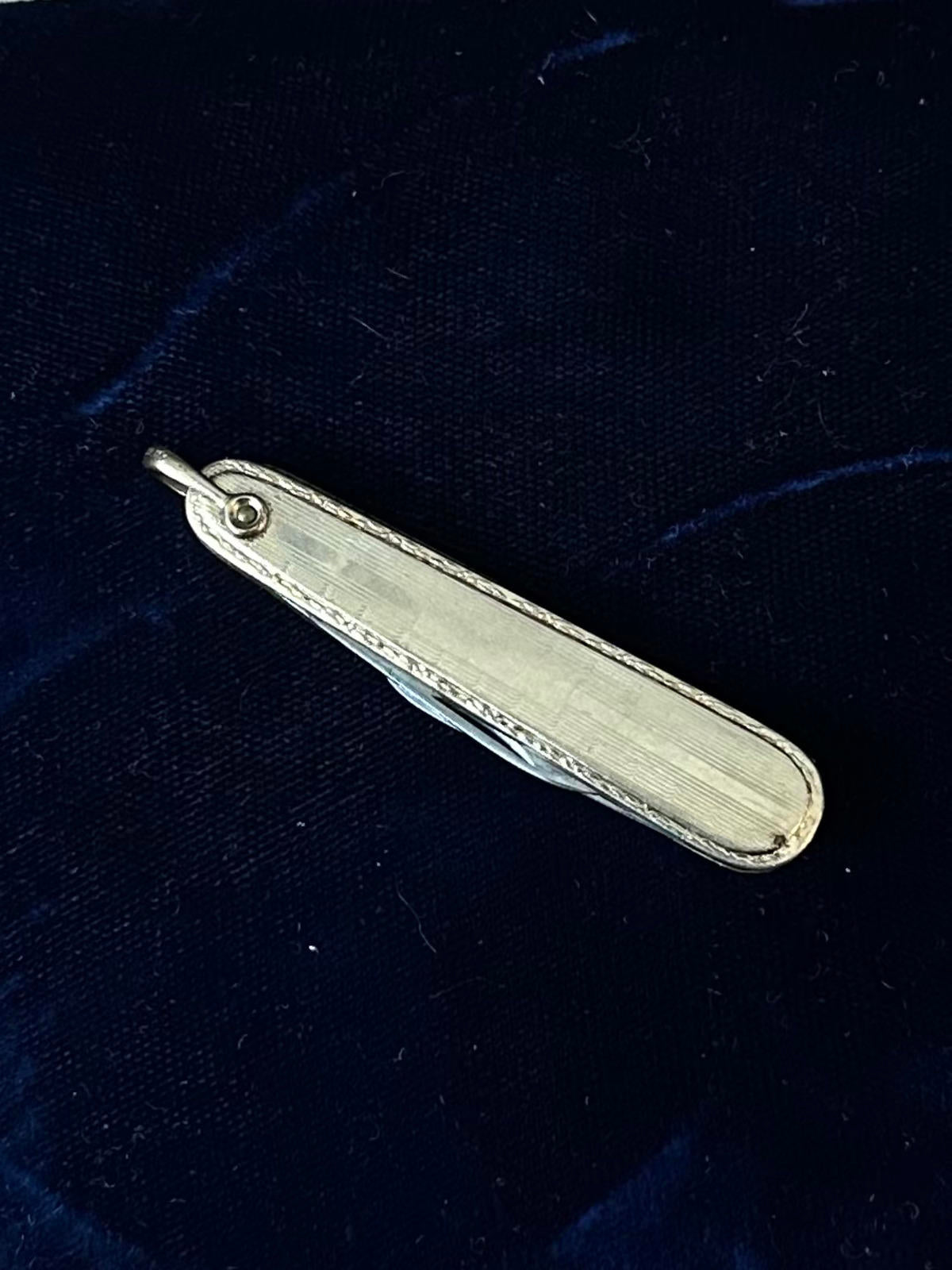 1930s 1940s Art Deco J&CN Co. Quality Gold Filled Pocket Knife 2 Blade