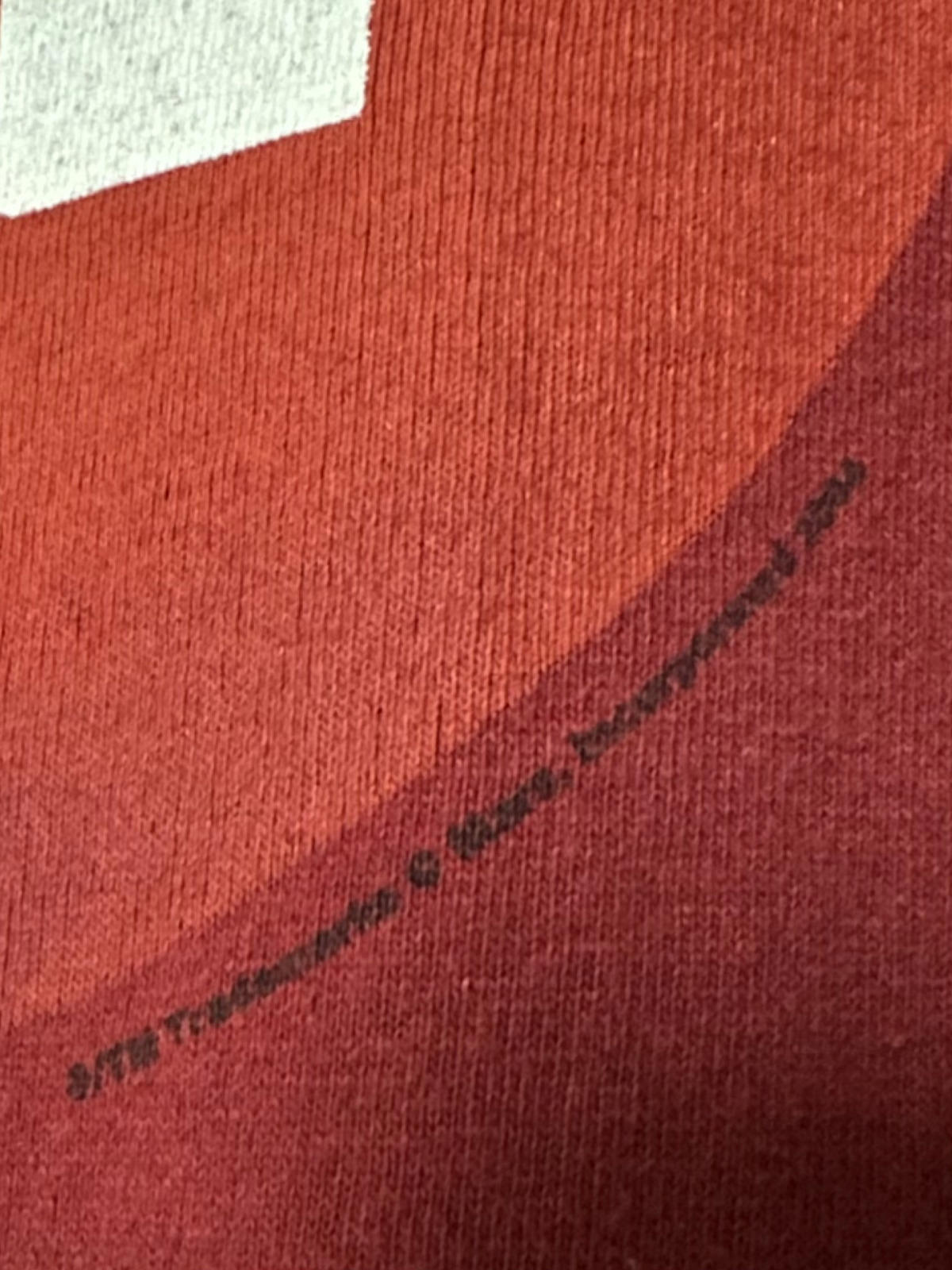 Y2K 2004 I'm All About Red M&M Single Stitch Tee Anvil 100% Cotton
