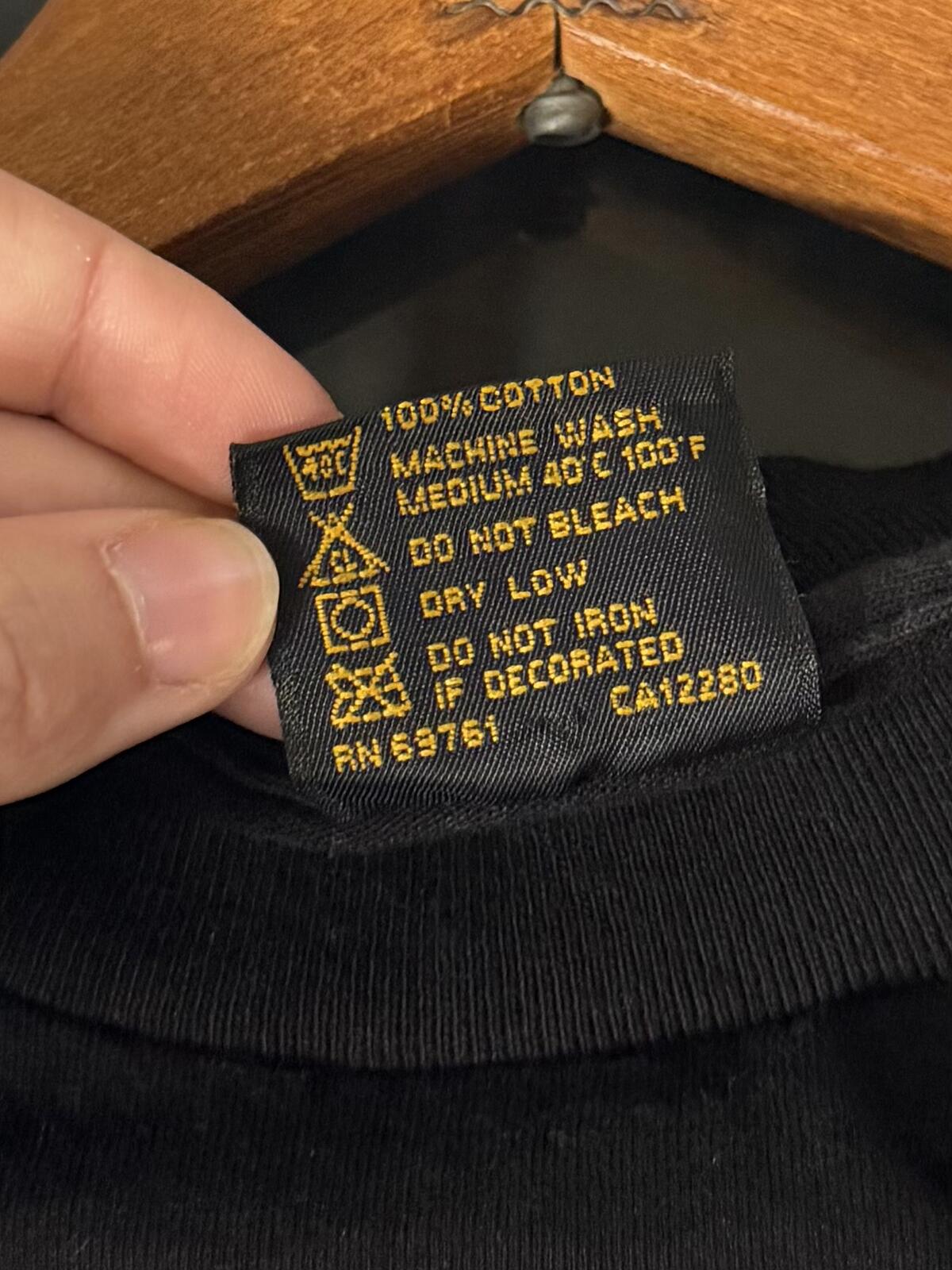 1995 Carly Simon Letters Never Sent Tour Single Stitch Tee Brockum L