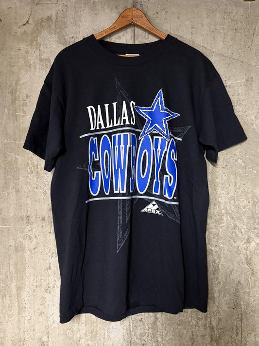 1990s APEX ONE Dallas Cowboys NFL Single Stitch Tee Double Sided Graphic