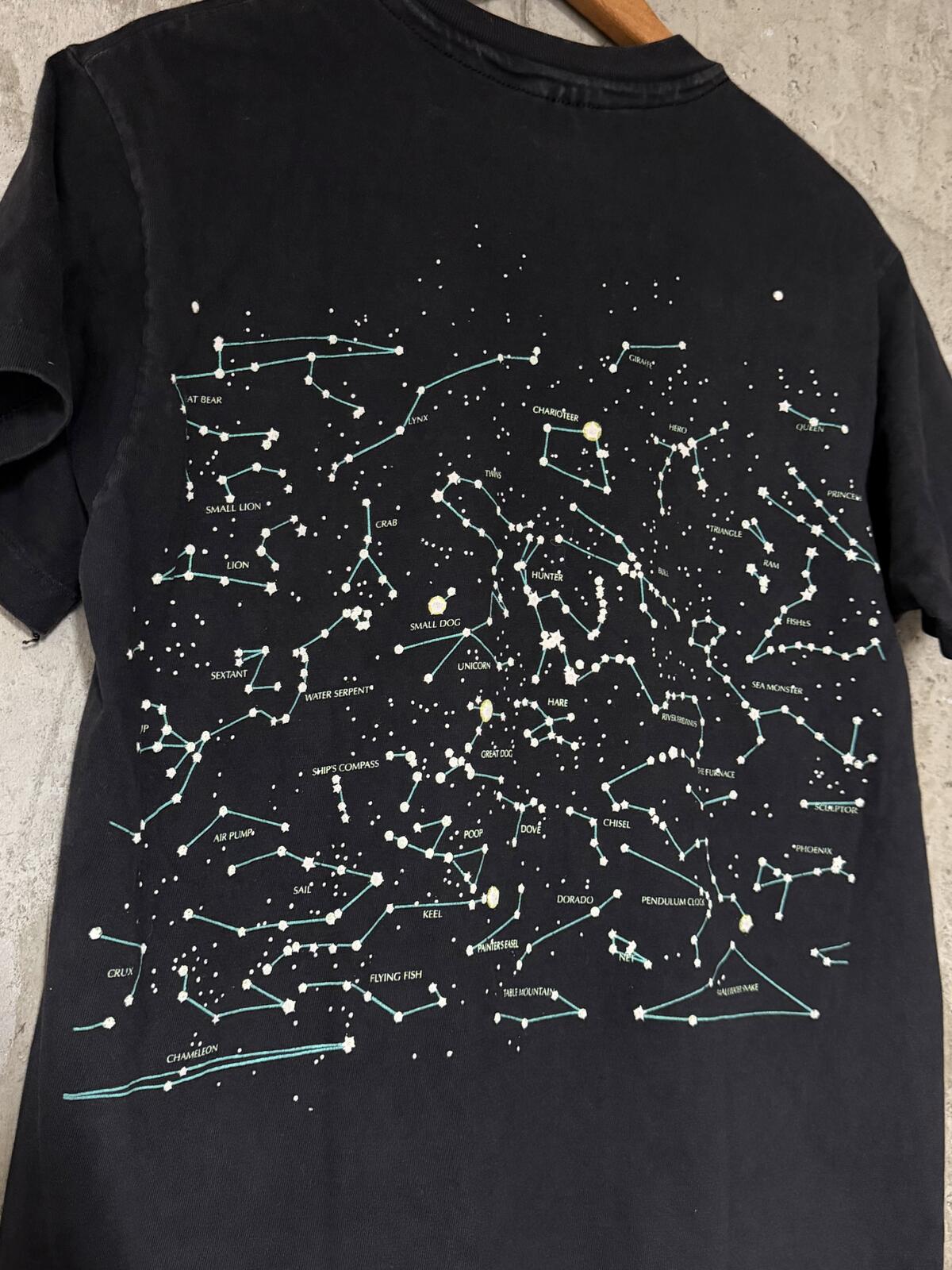 1992 Heavenly Bodies Celestial Astronomy Hanes Beefy-T Single Stitch Tee