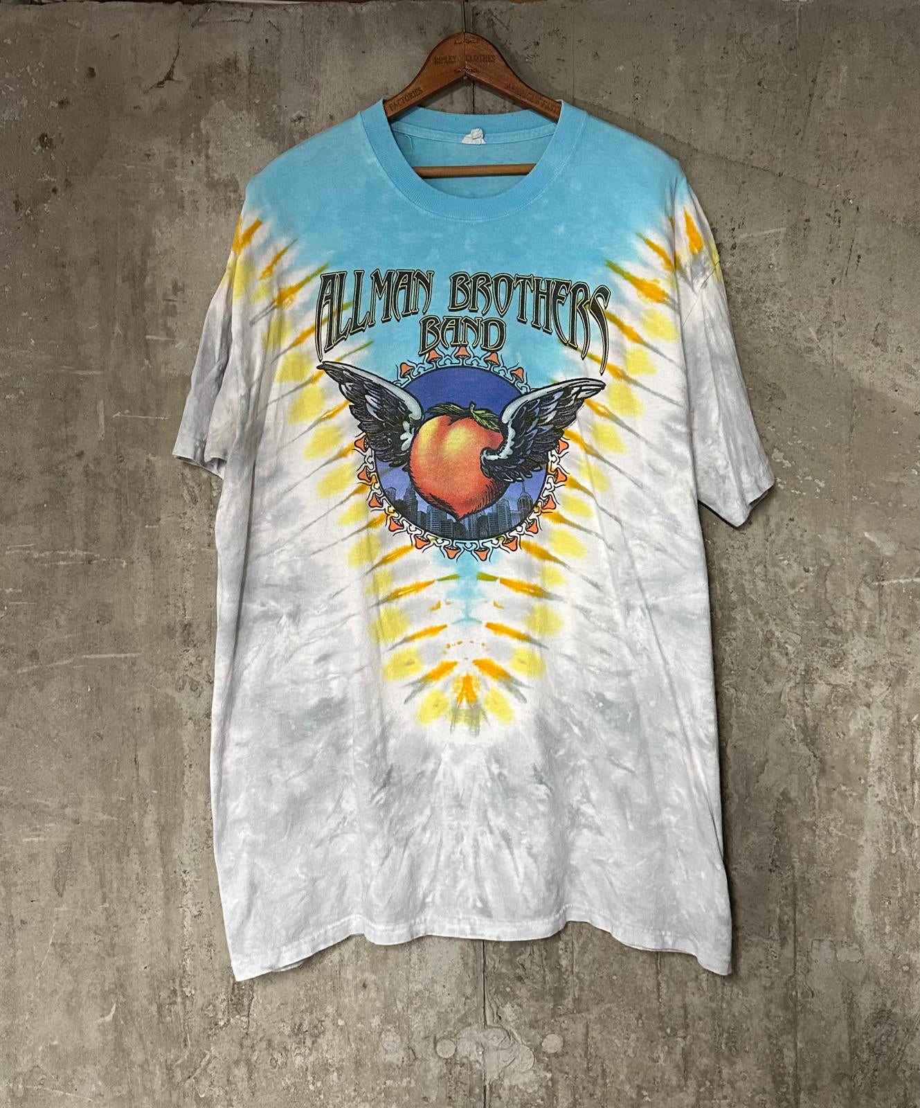 2005 Allman Brothers Band Beacon Theatre NYC Tour Shirt Tie Dye