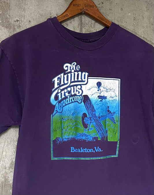 1980s The Flying Circus Aerodrome Single Stitch Tee Medium