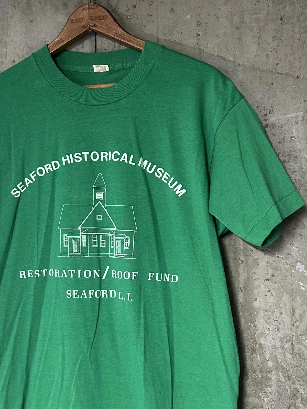 1980s Seaford Historical Museum Long Island Single Stitch Tee