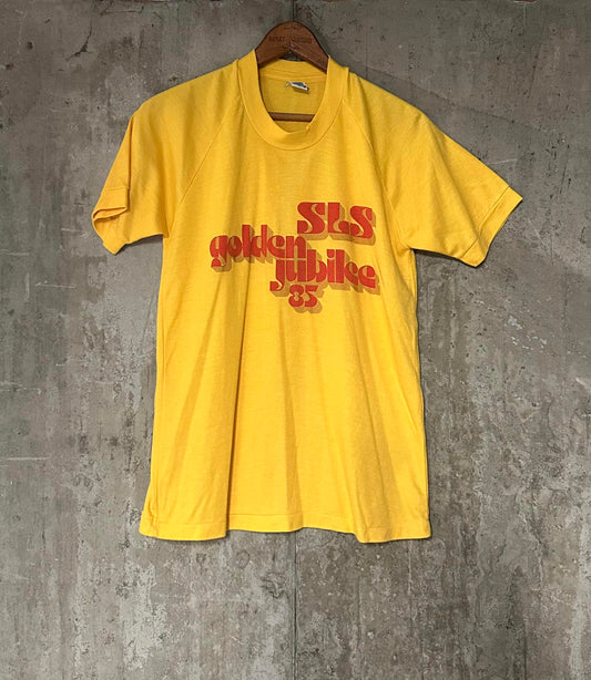 1980s SLS Golden Jubilee 85 Class 86 Single Stitch Raglan Tee Large