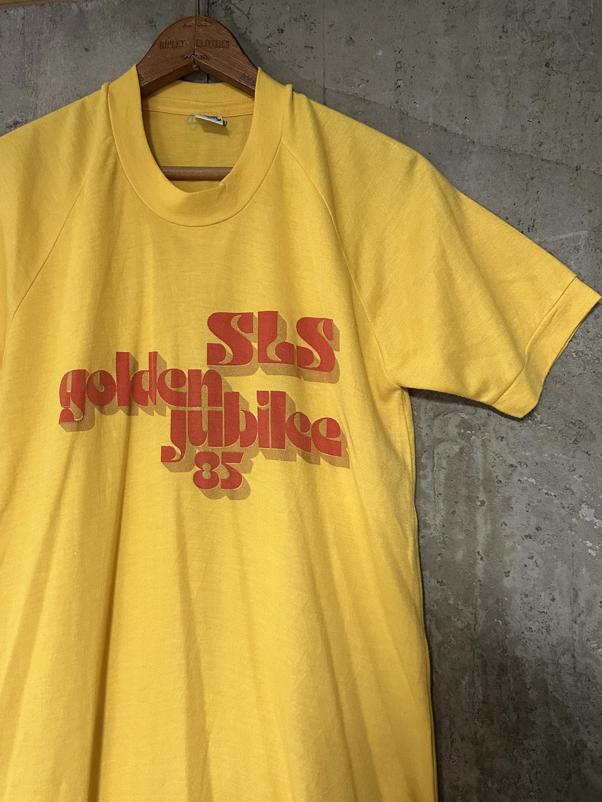 1980s SLS Golden Jubilee 85 Class 86 Single Stitch Raglan Tee Large