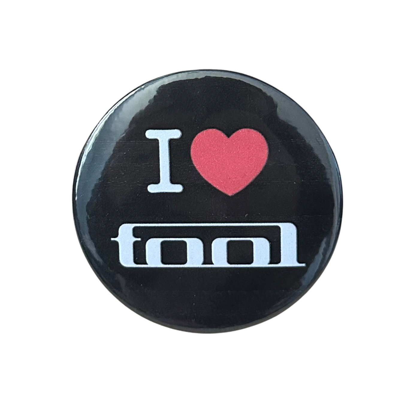 I Heart TOOL | Handmade Button Pin