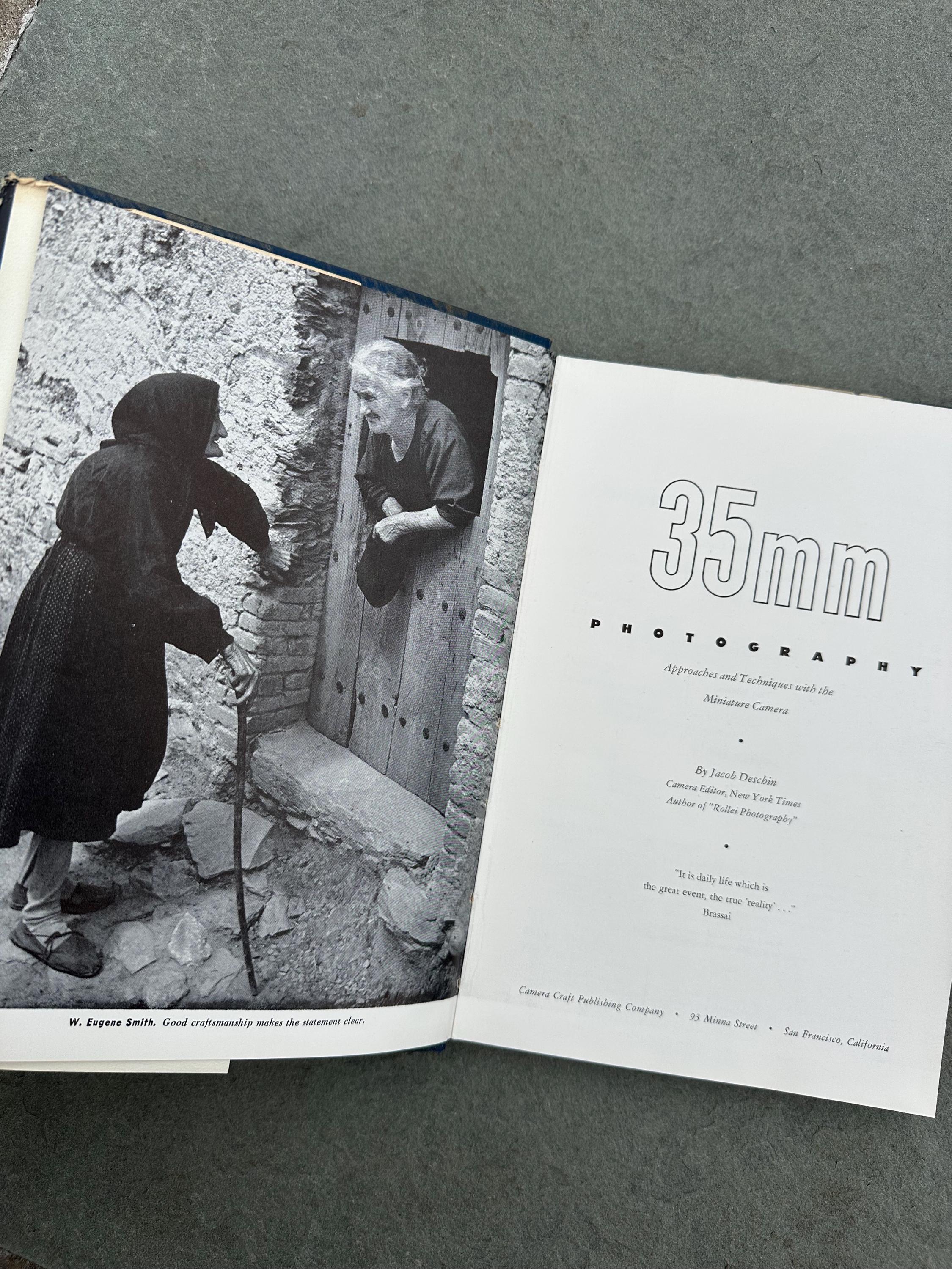 Vintage 1953 First Edition 35mm Photography Hardcover Illustrated Book by Jacob Deschin | Approaches & Techniques with the Miniature Camera