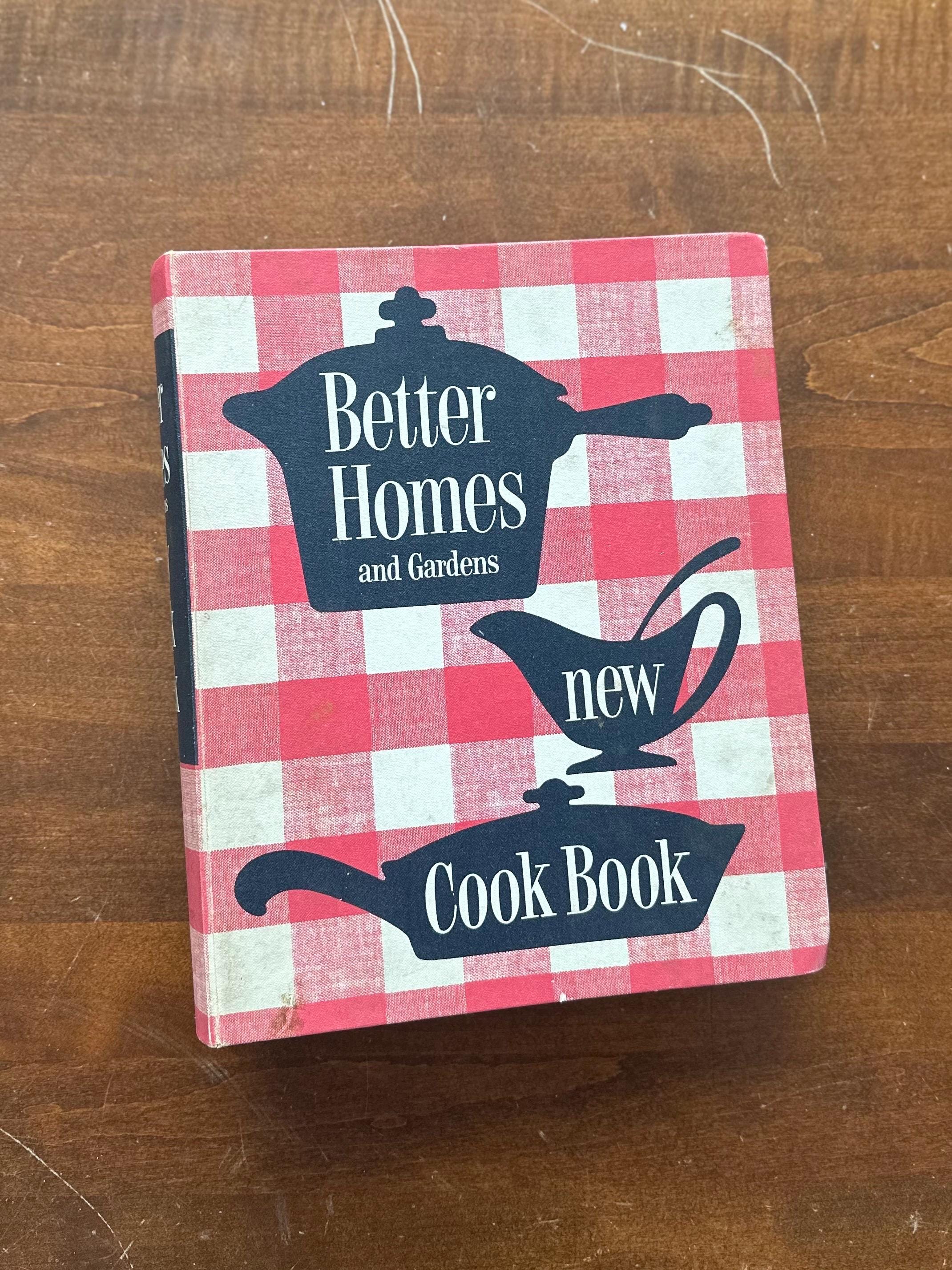 Vintage 1953 Better Homes & Gardens New Cook Book Illustrated Hardcover Binder Cookbook 1st Edition 4th Printing Midcentury