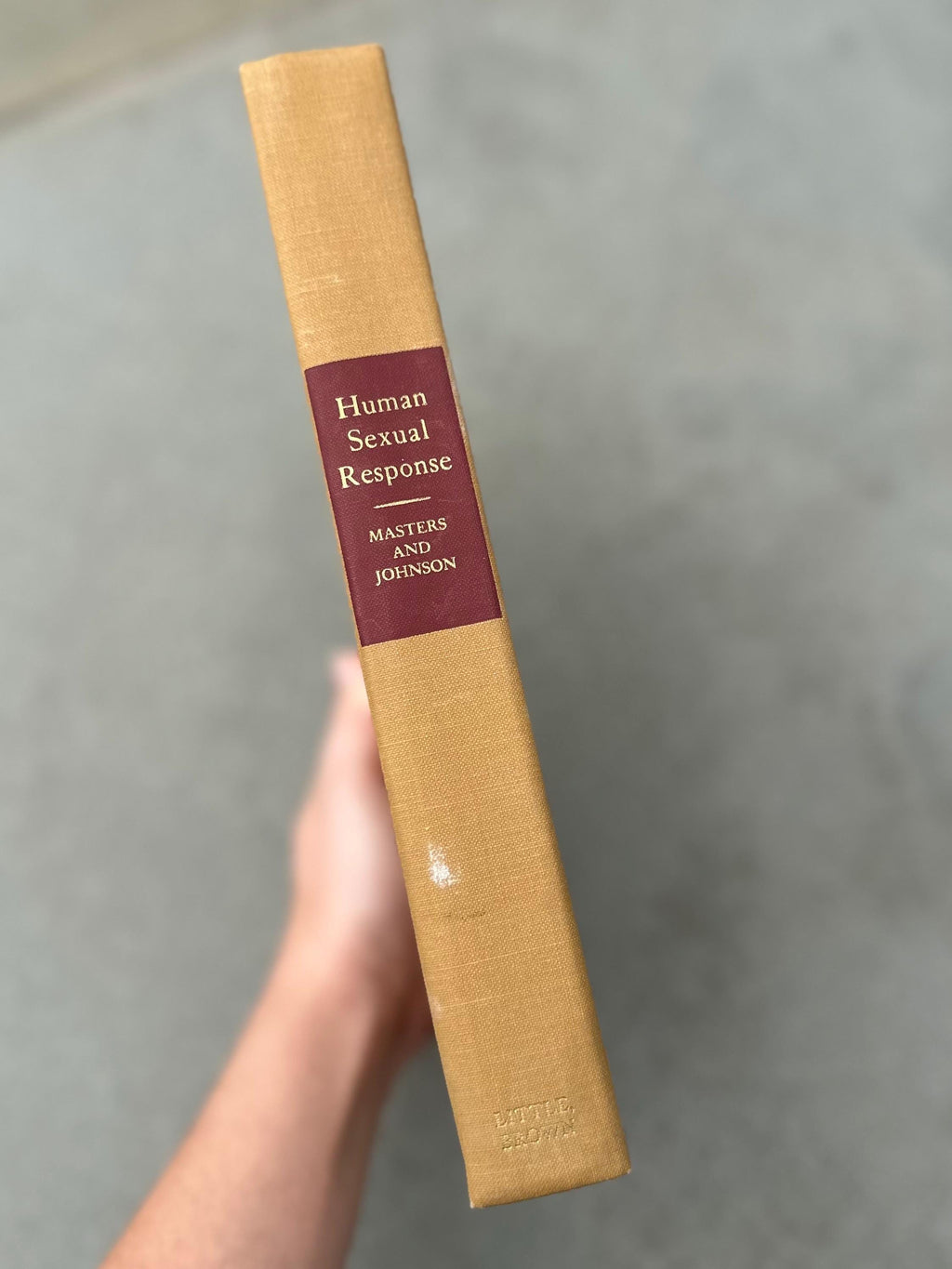 Vintage 1966 Human Sexual Response First Edition 11th Printing Hardcover Book William H. Masters & Virginia E. Johnson