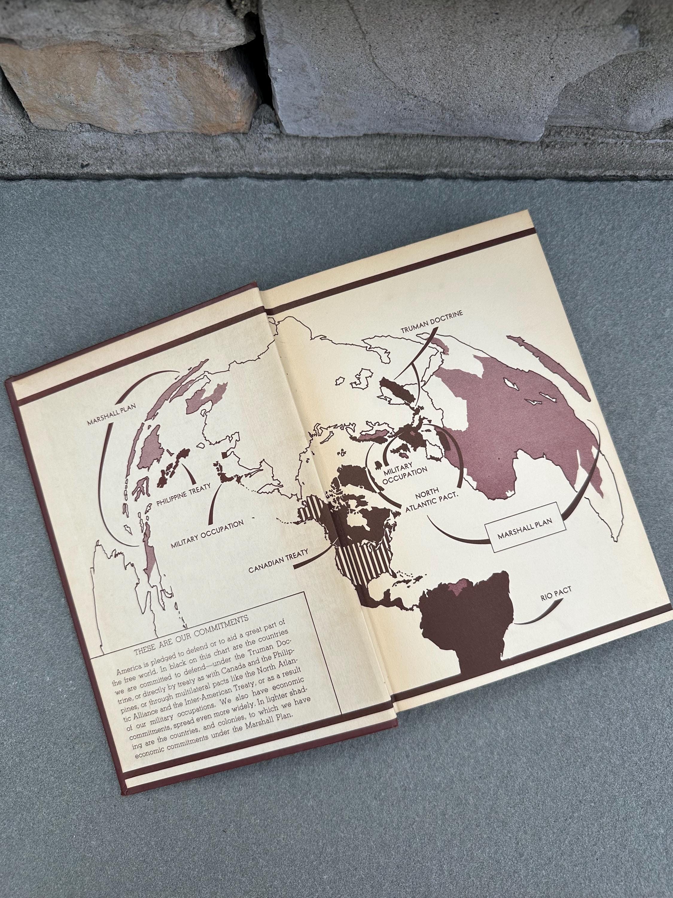 Vintage 1949 Operation Survival America's New Role in World Affairs by William H. Hessler Hardcover Book 2nd Printing Prentice Hall