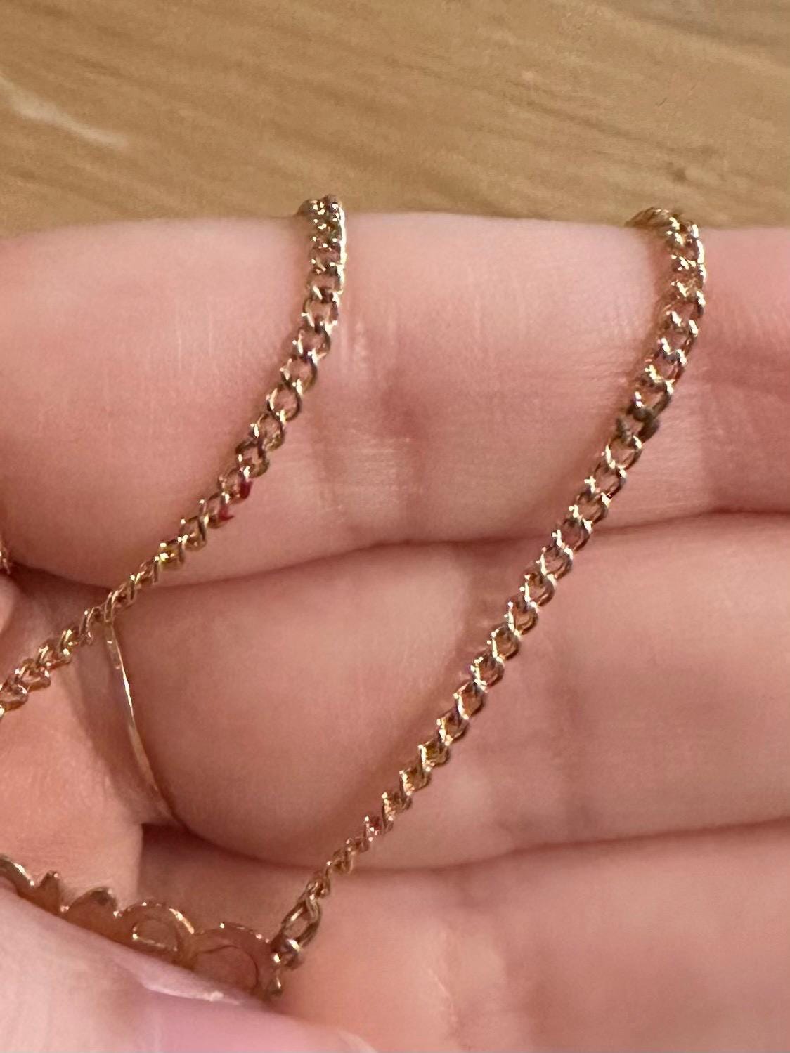 Vintage Midcentury Zodiac Cancer Crab Gold Tone Pendant Necklace 17.4” June 22 - July 22 Astrology