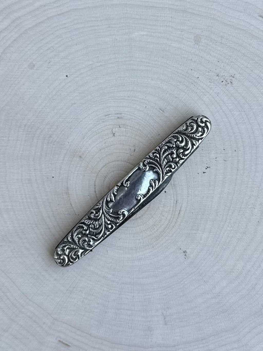 Antique EMPIRE KNIFE CO Sterling Silver 2-Blade Folding Pocket Knife c.1856-1930