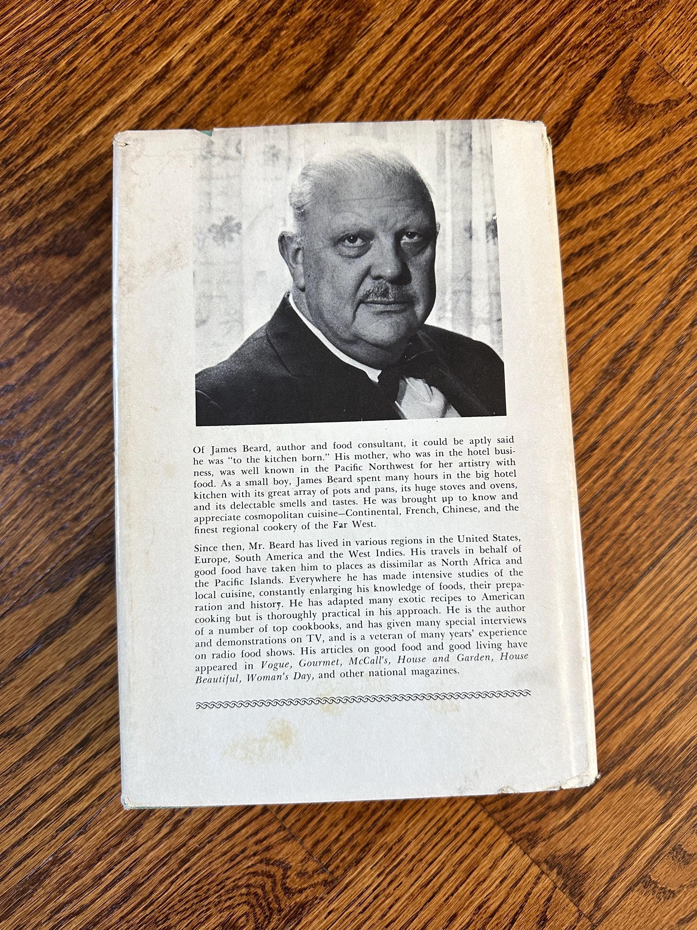 Vintage 1959 1961 The James Beard Cookbook Hardcover Book Midcentury Book Club Edition