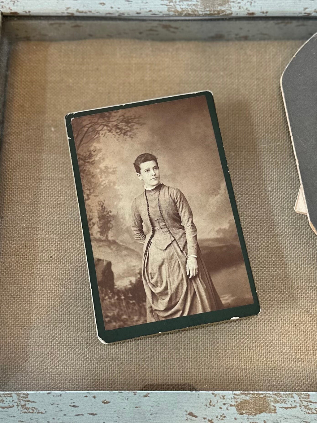 LOT OF 3 Antique Victorian Cabinet Cards of Woman, Baby, and Married Couple