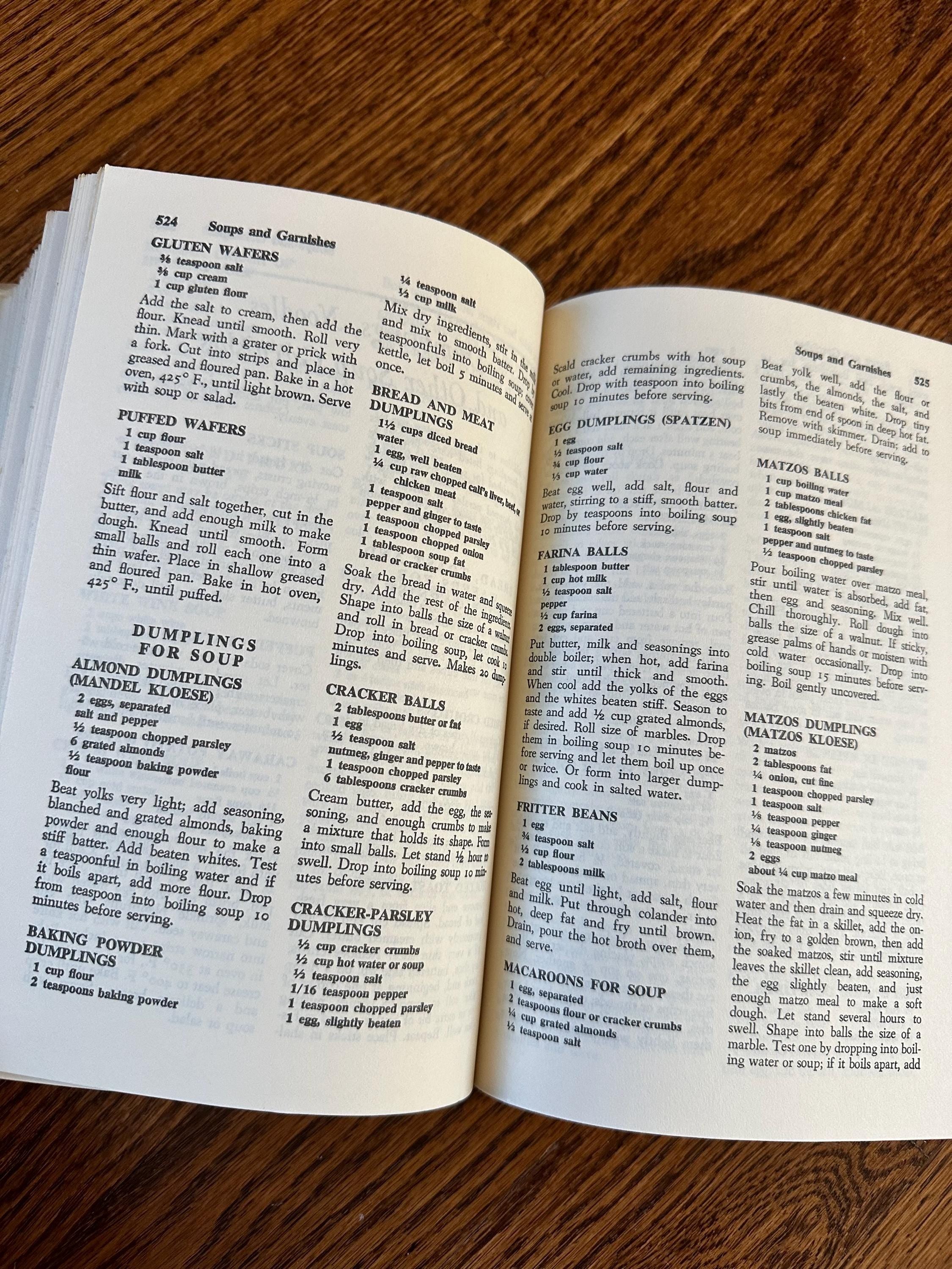 Vintage 1976 The Settlement Cook Book Hardcover Newly Revised 3rd Edition Cookbook