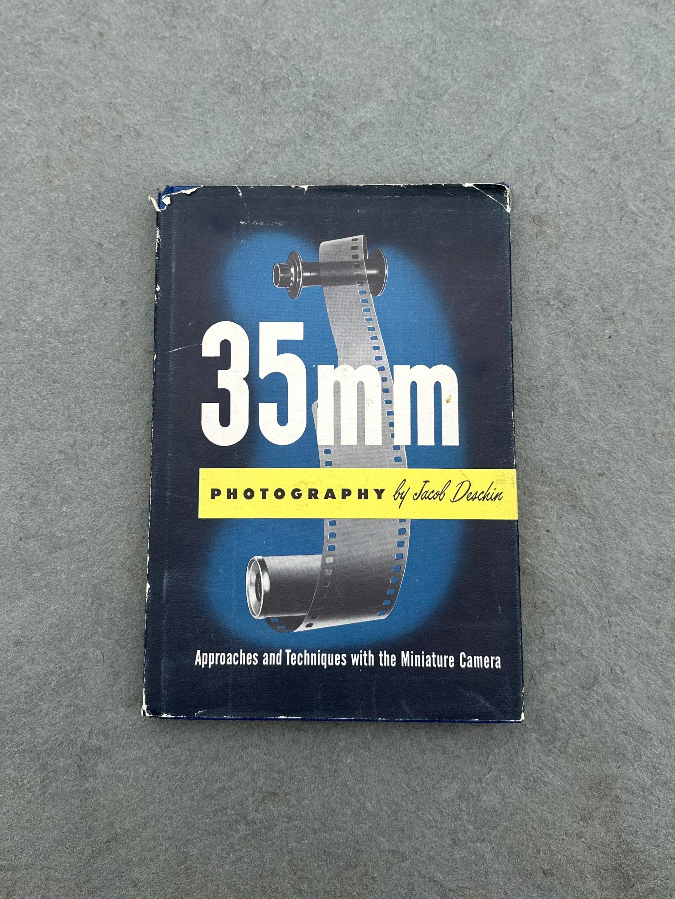Vintage 1953 First Edition 35mm Photography Hardcover Illustrated Book by Jacob Deschin | Approaches & Techniques with the Miniature Camera