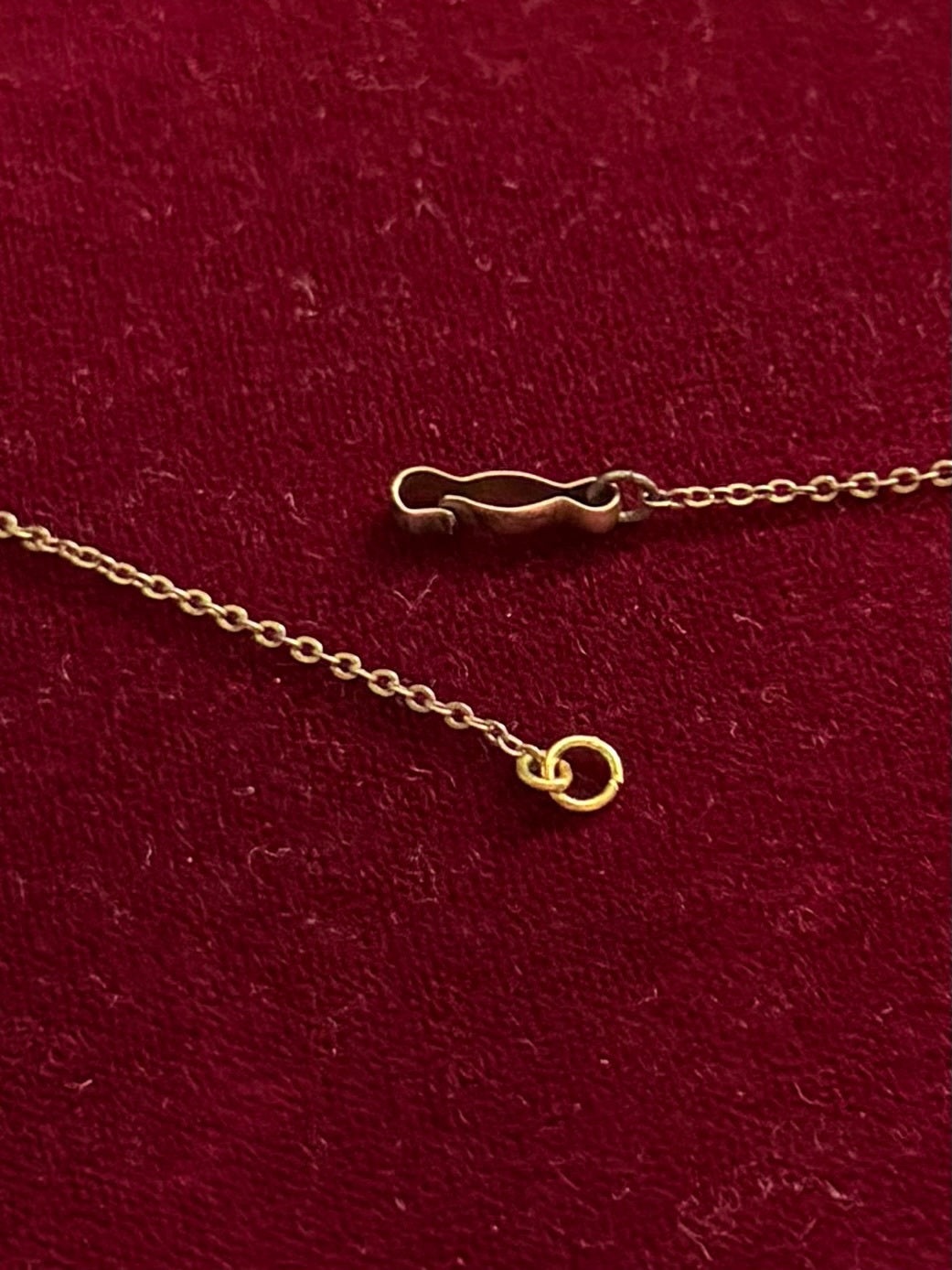 1940s Vargas 10K Gold over Sterling Silver Etched Heart Locket on 12K GF Chain Necklace 18.5"