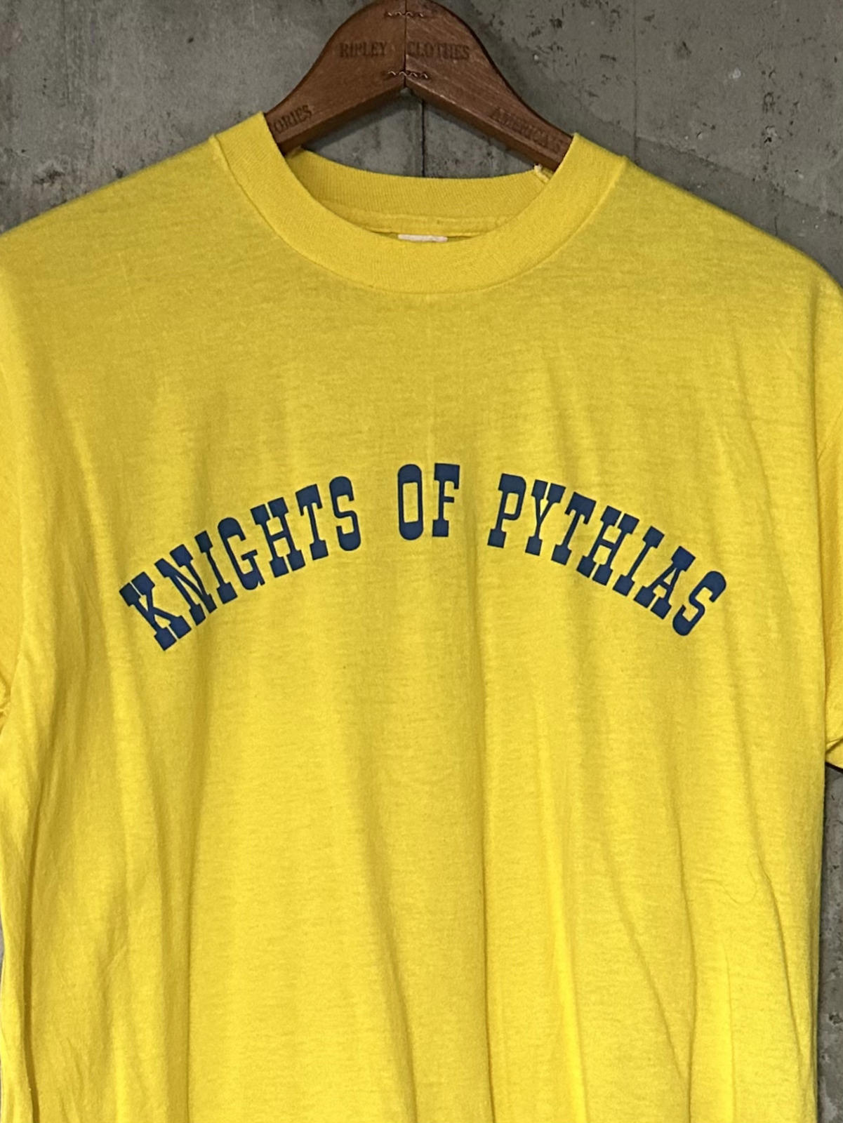Vintage 1989 Knights of Pythias The Decade of the Child Single Stitch Tee L