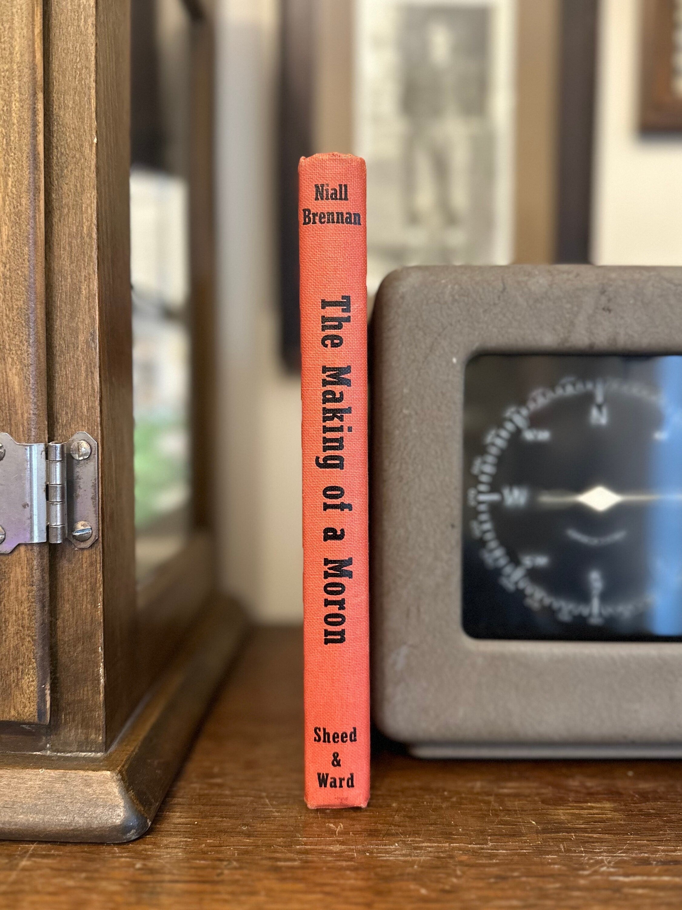 Vintage 1953 The Making of a Moron by Niall Brennan Hardcover Book Sheed & Ward Inc.