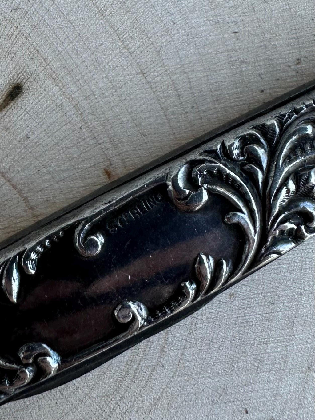Antique EMPIRE KNIFE CO Sterling Silver 2-Blade Folding Pocket Knife c.1856-1930