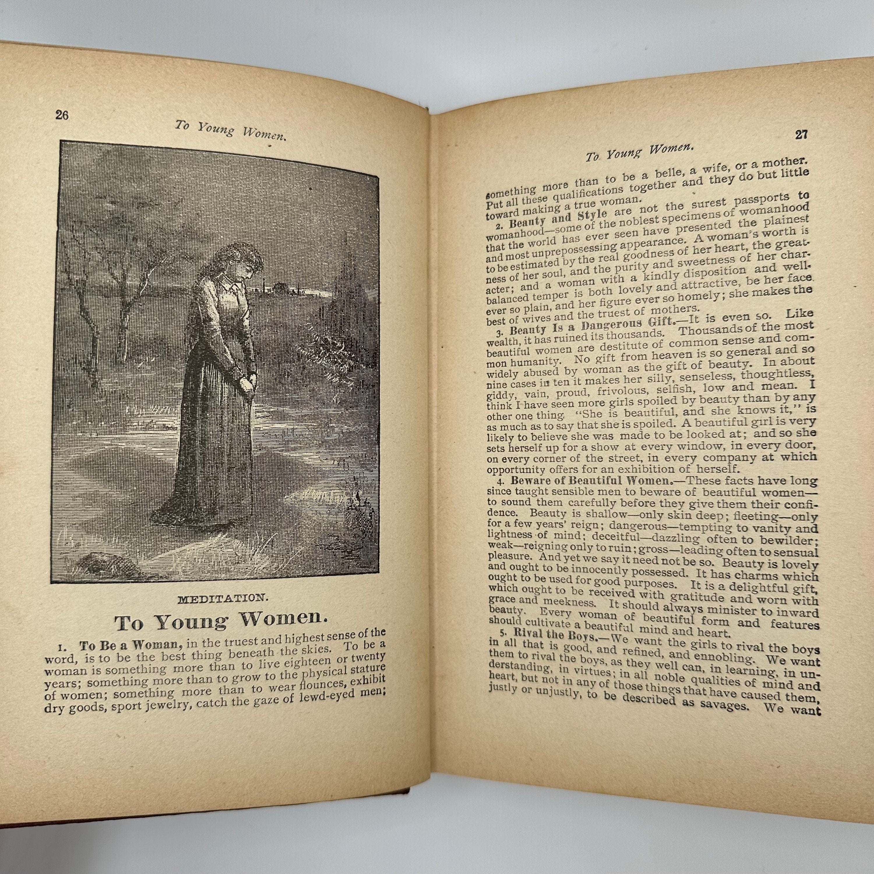 Antique 1913 Safe Counsel Guide to Purity and Physical Manhood Hardcover Book | 1900s Book | Antique Handbook